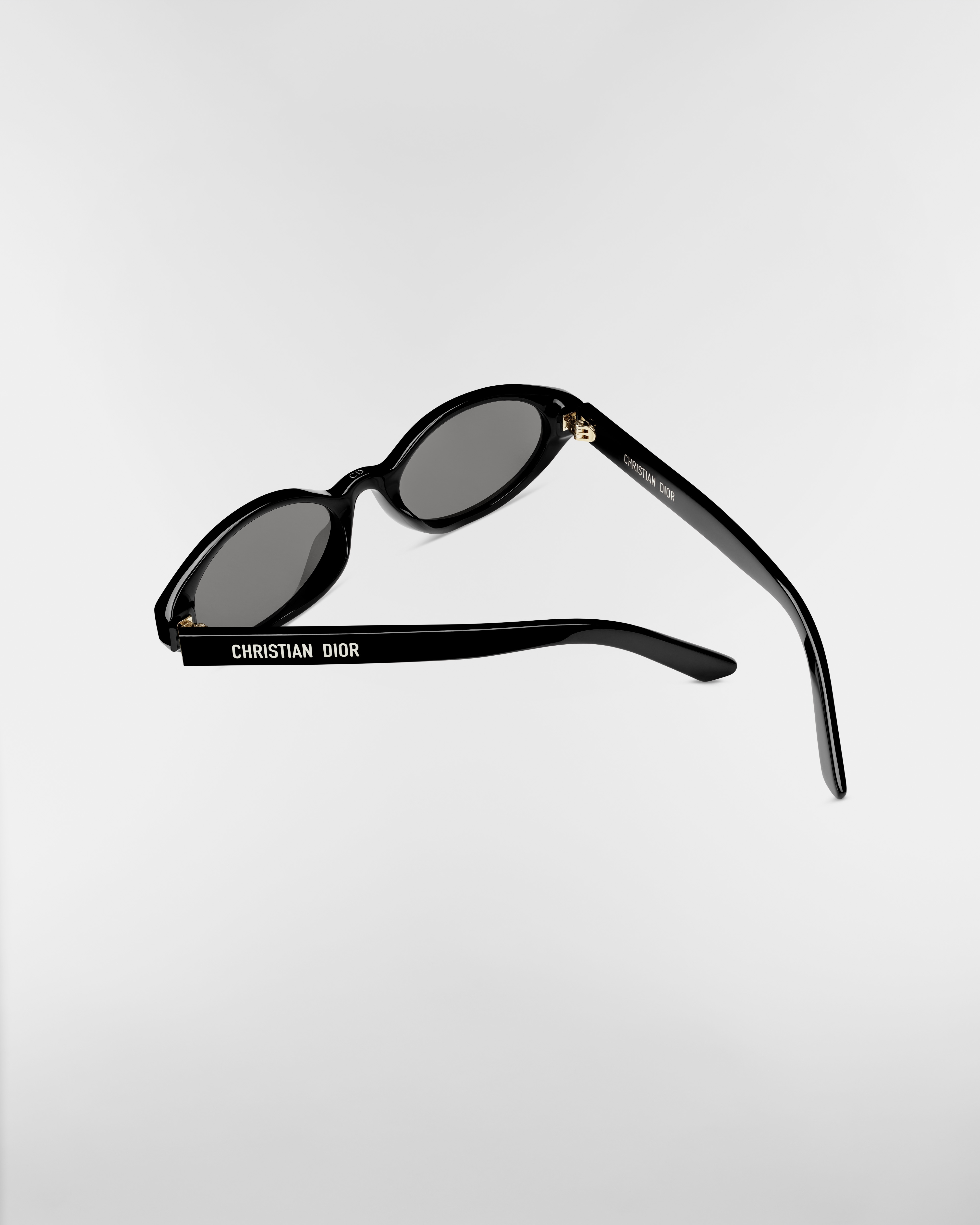 DiorPacific R1F 黑色橢圓形太陽眼鏡 E09