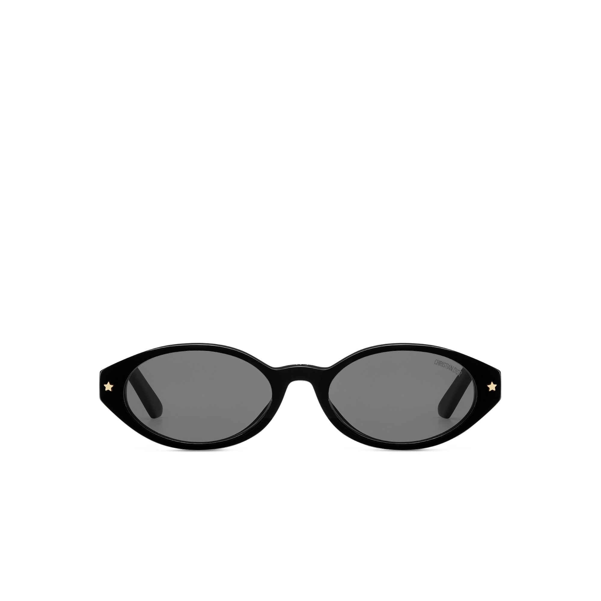 DiorPacific R1I Black Oval Sunglasses E01