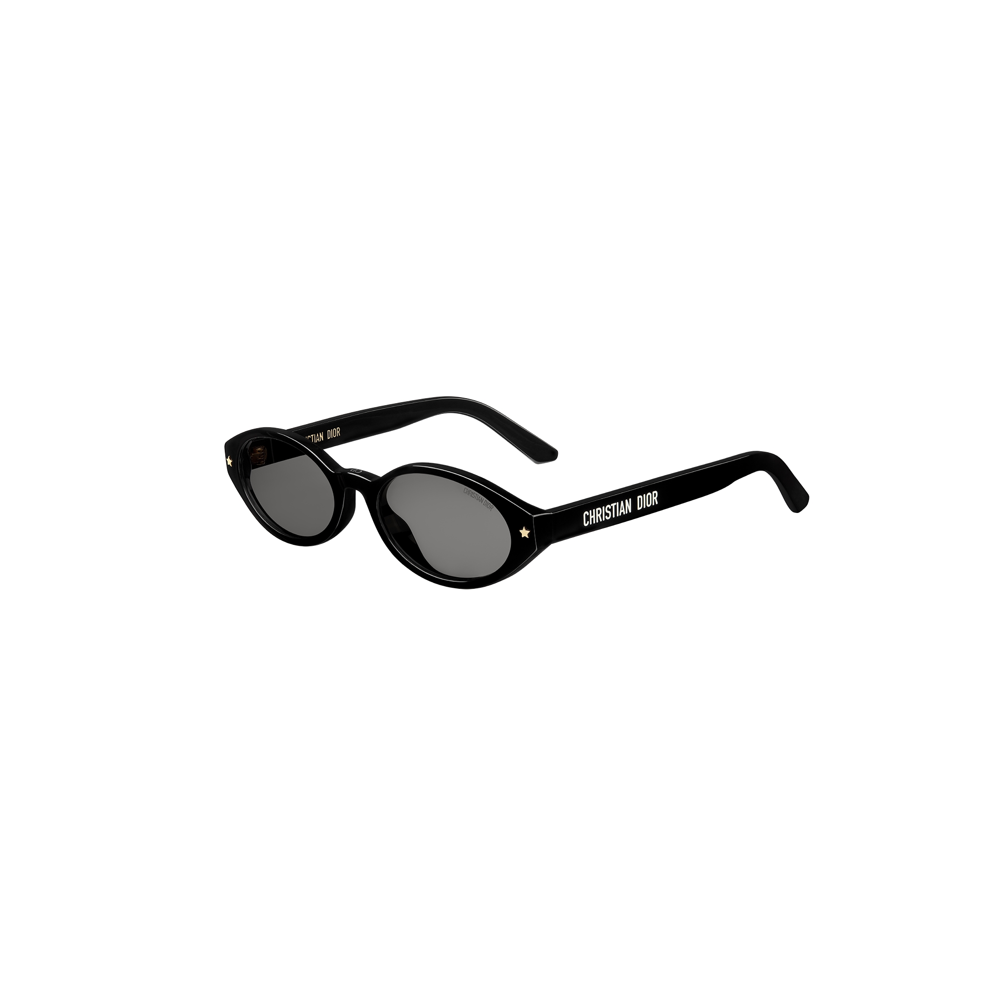  Lunettes de soleil ovales noires