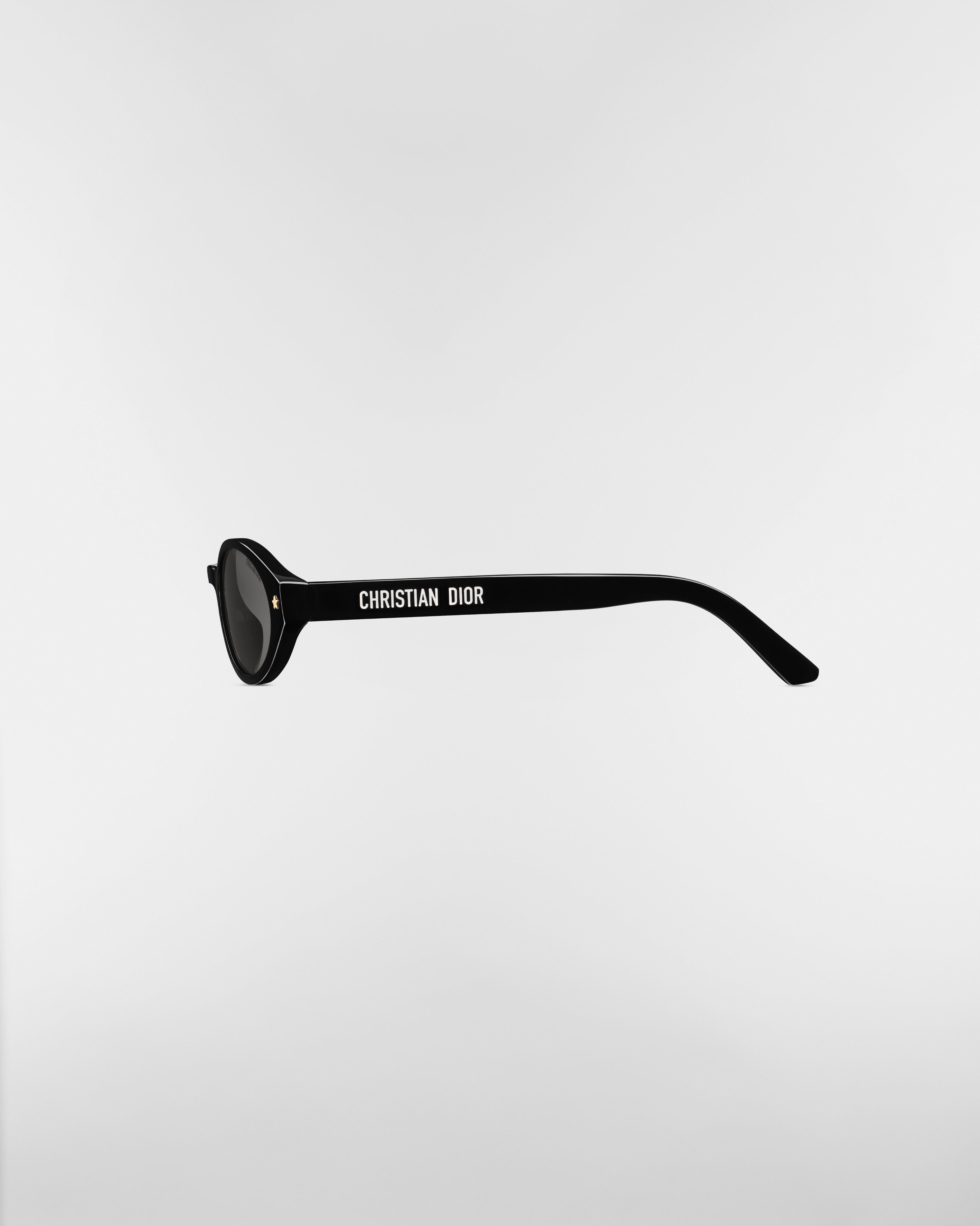 DiorPacific R1I Gafas de sol ovaladas negras E02