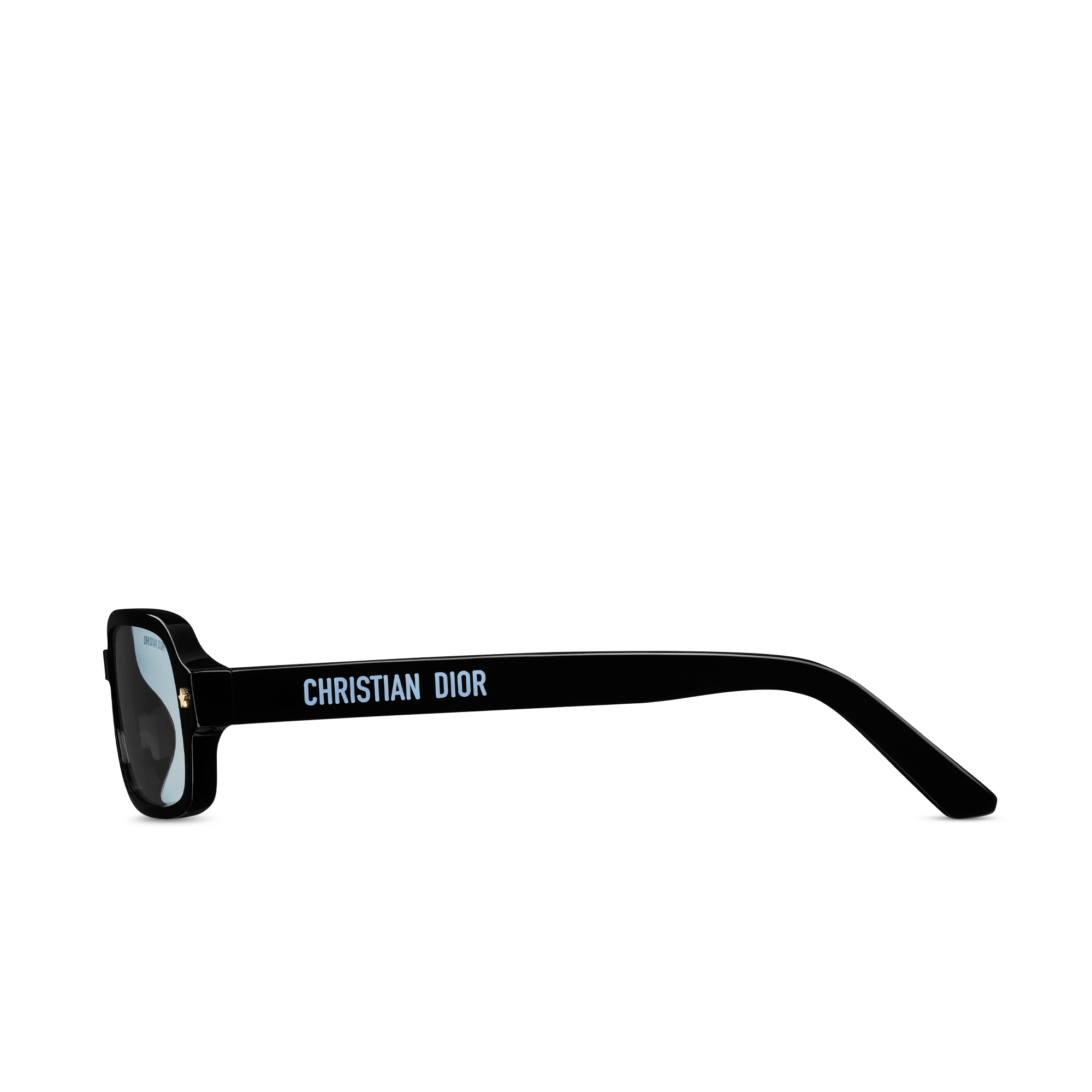 DiorPacific S3I Lunettes de soleil rectangulaires noires E02