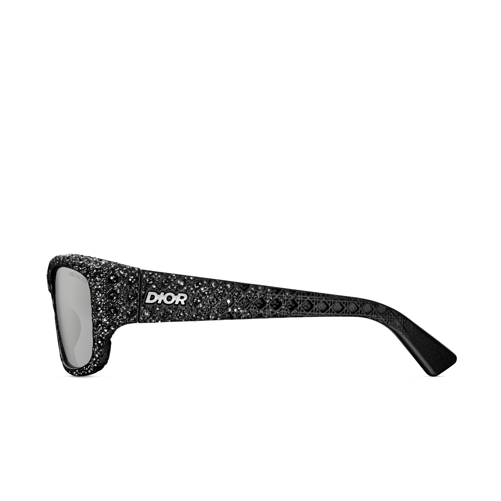 Dior3D S3I Black Rectangular Sunglasses E02