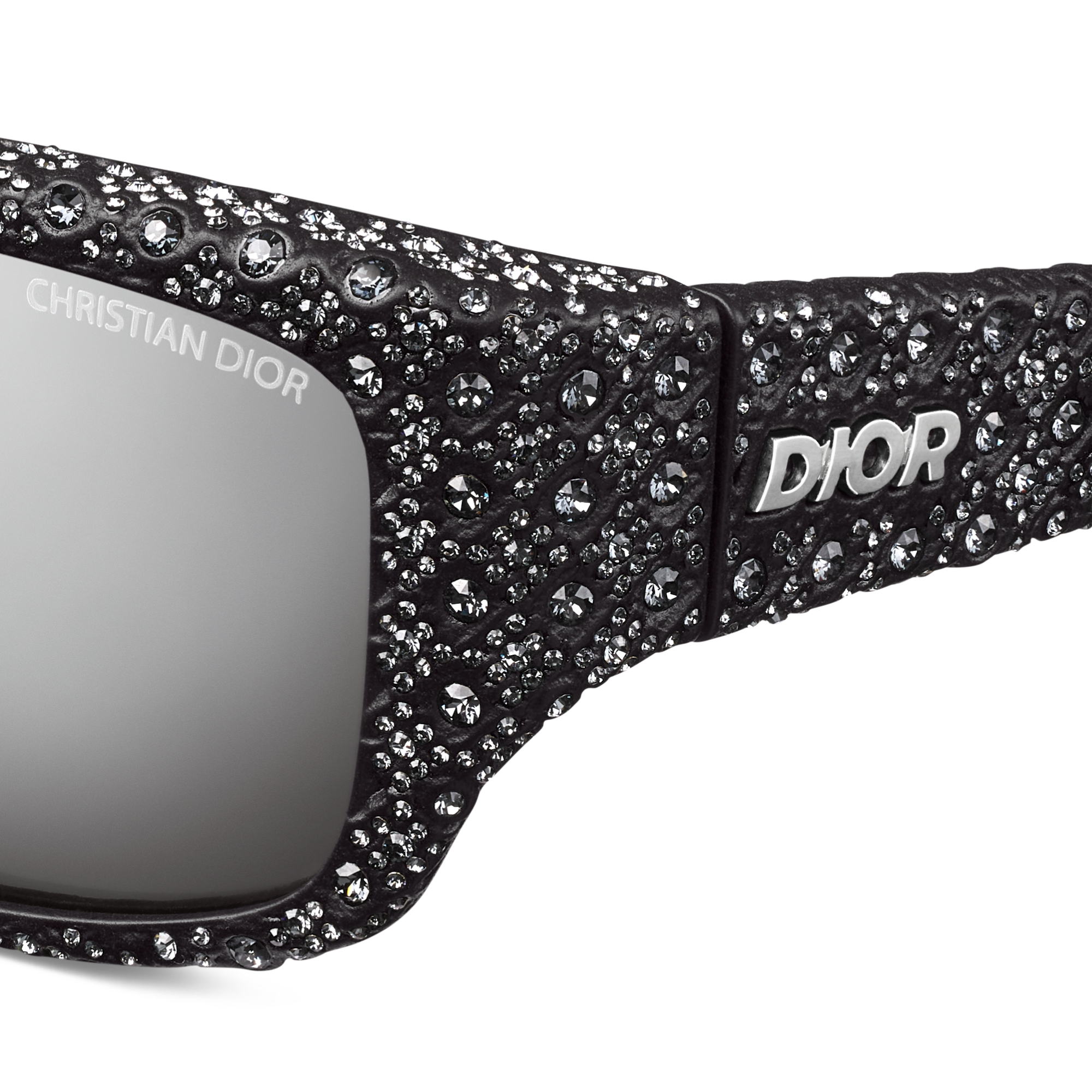 Dior3D S3I Black Rectangular Sunglasses E09