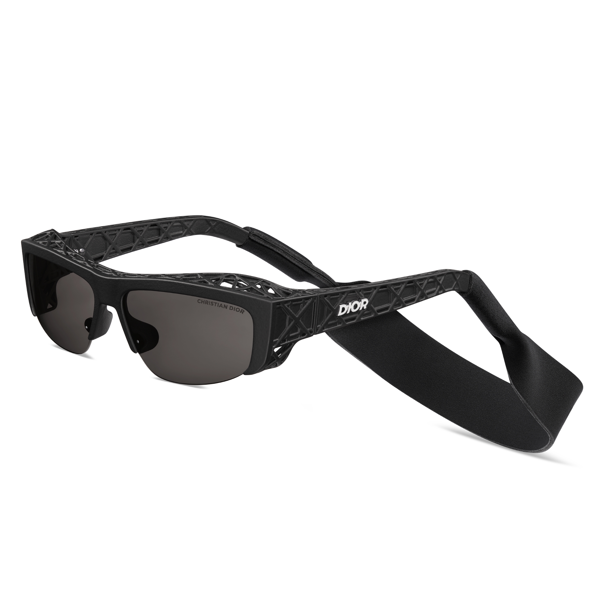 Dior3D S4I Black Rectangular Sunglasses | DIOR