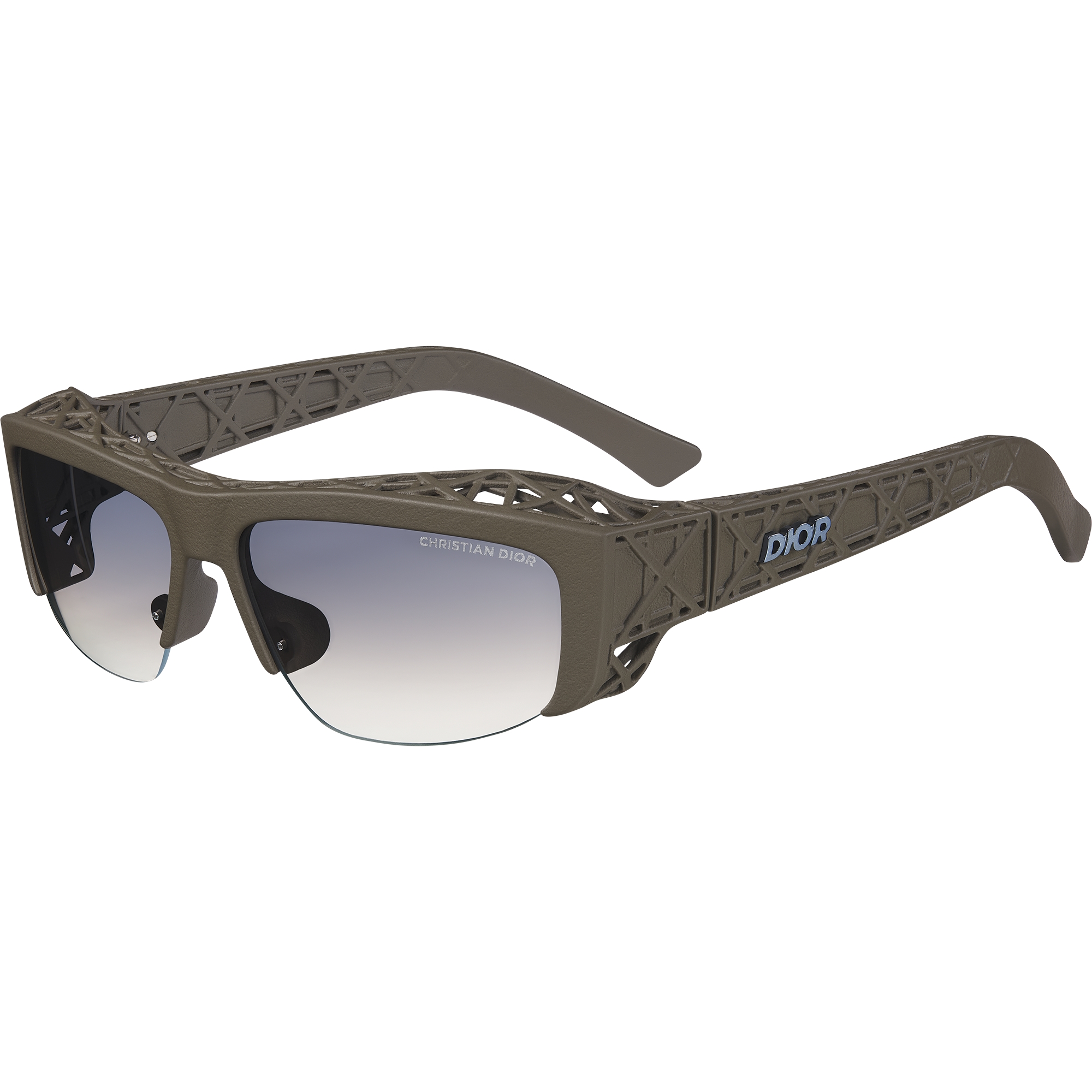 Dior3D S4I Black Rectangular Sunglasses | DIOR