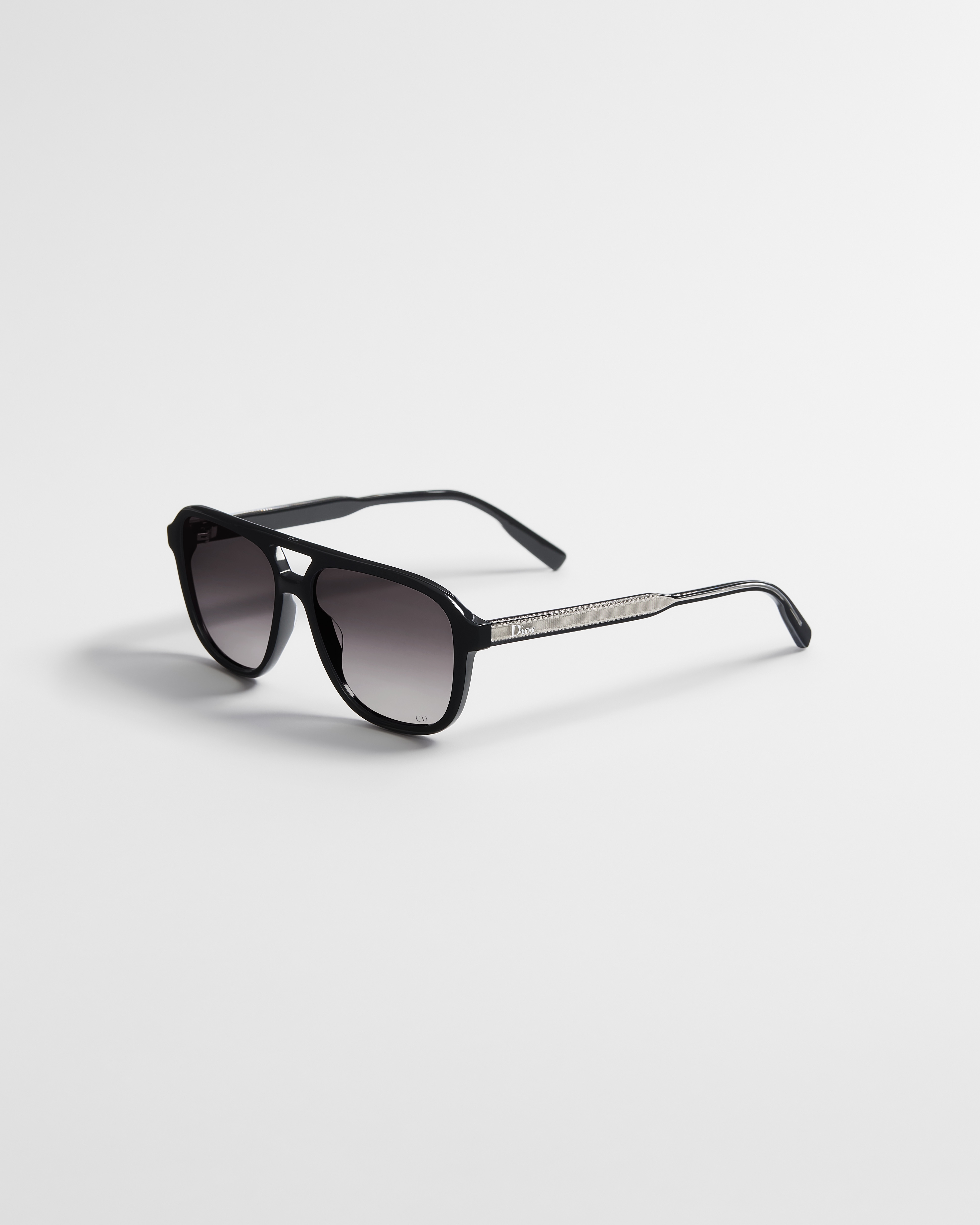 DioRibbon A1I Gafas de sol aviador negras E03