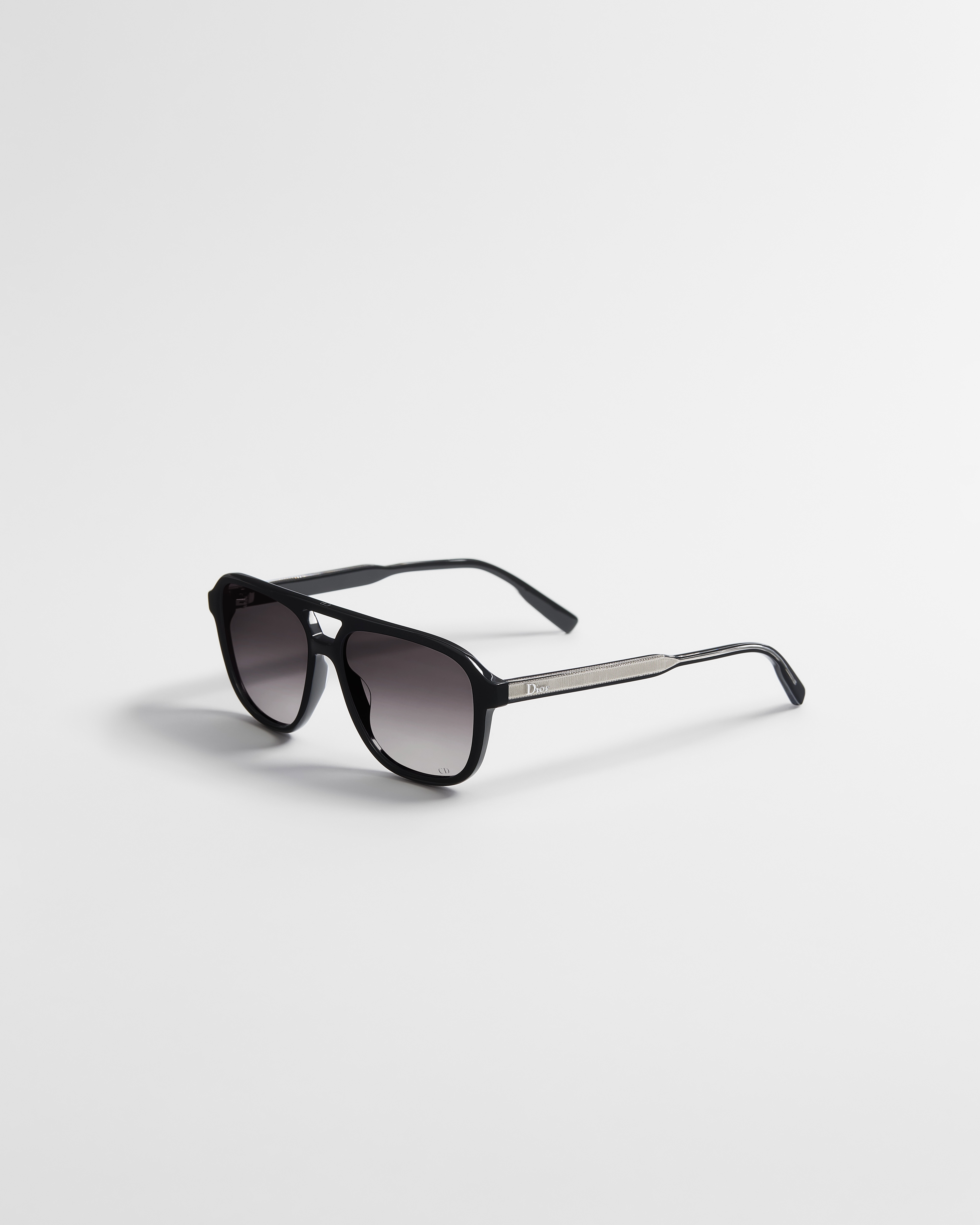 DioRibbon A1I Black Pilot Sunglasses E03