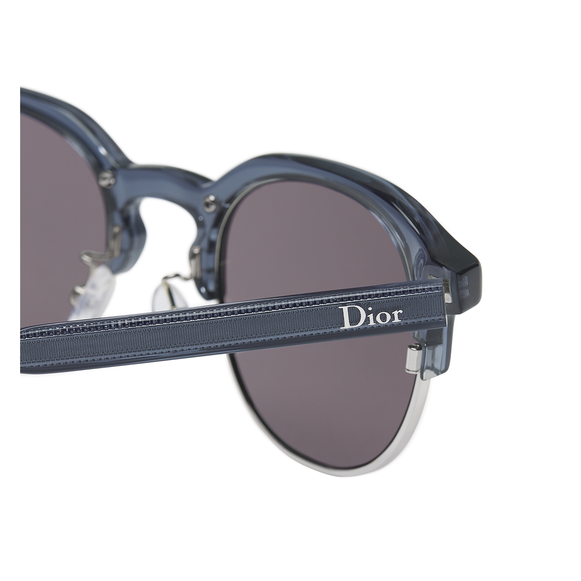 DioRibbon R1F Transparent Blue Pantos Sunglasses E08