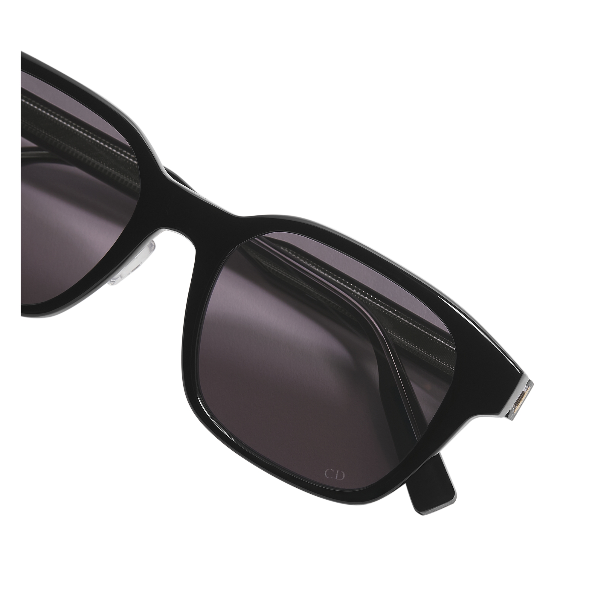 DioRibbon S1F Black Square Sunglasses E06