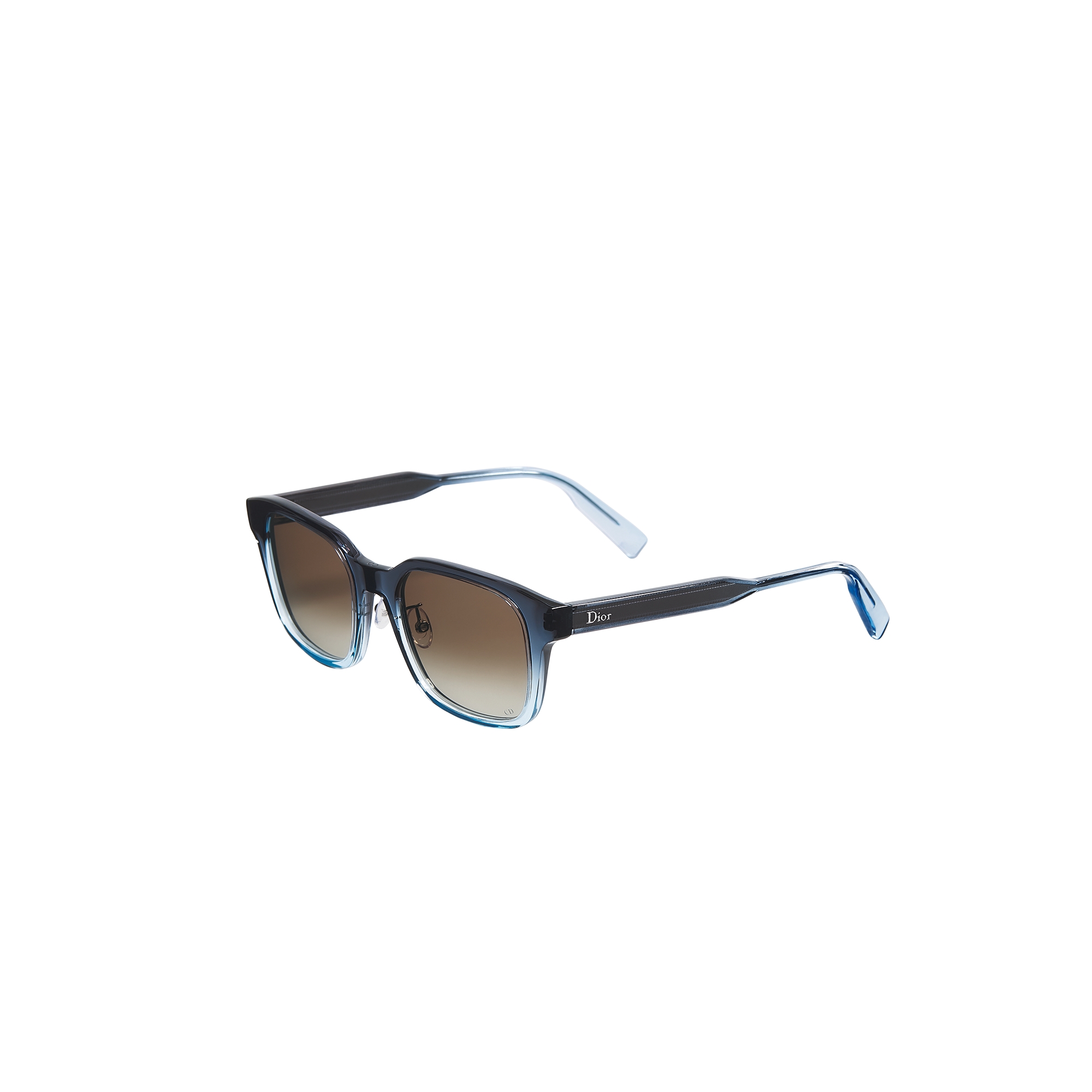  Blue Gradient Square Sunglasses