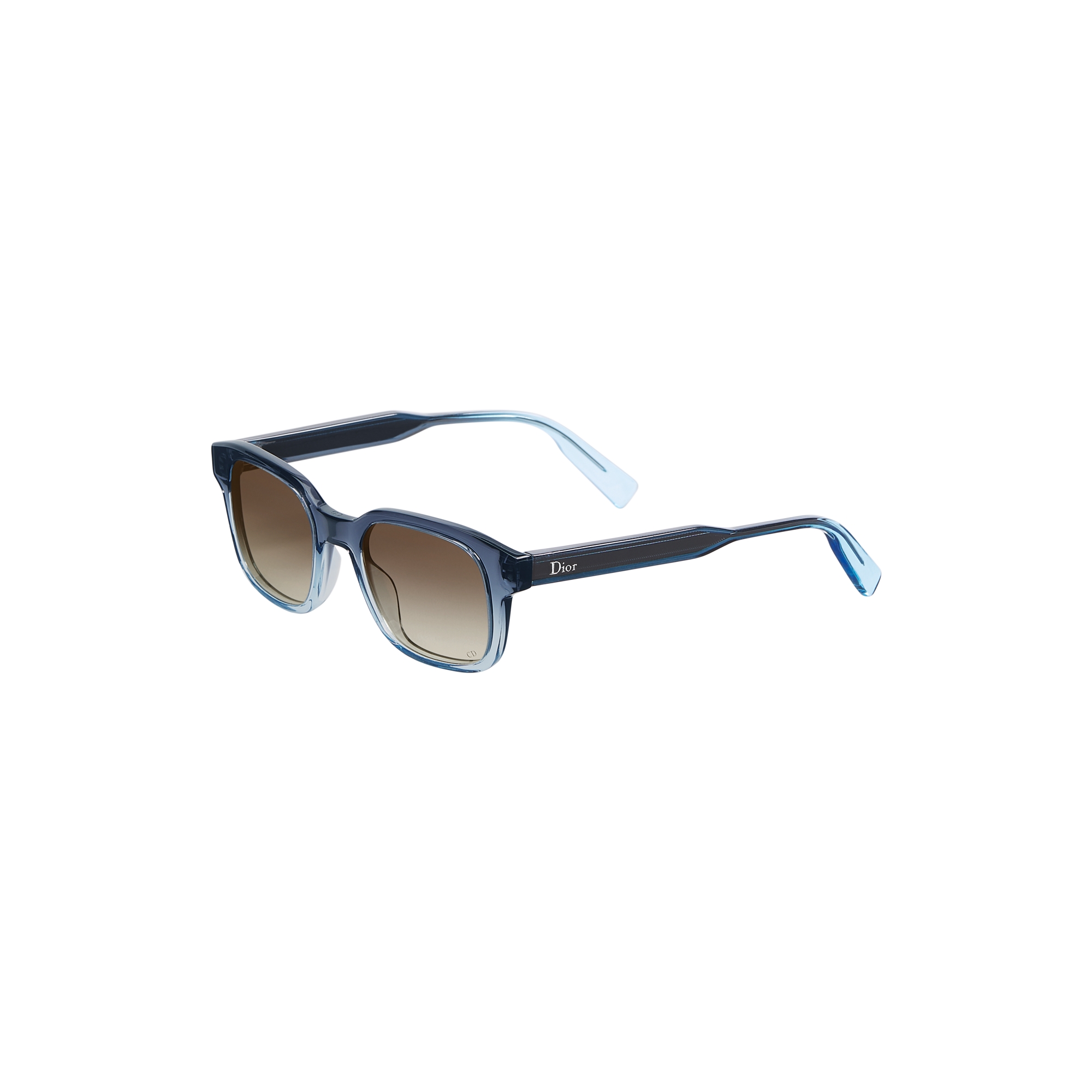  Blue Gradient Square Sunglasses