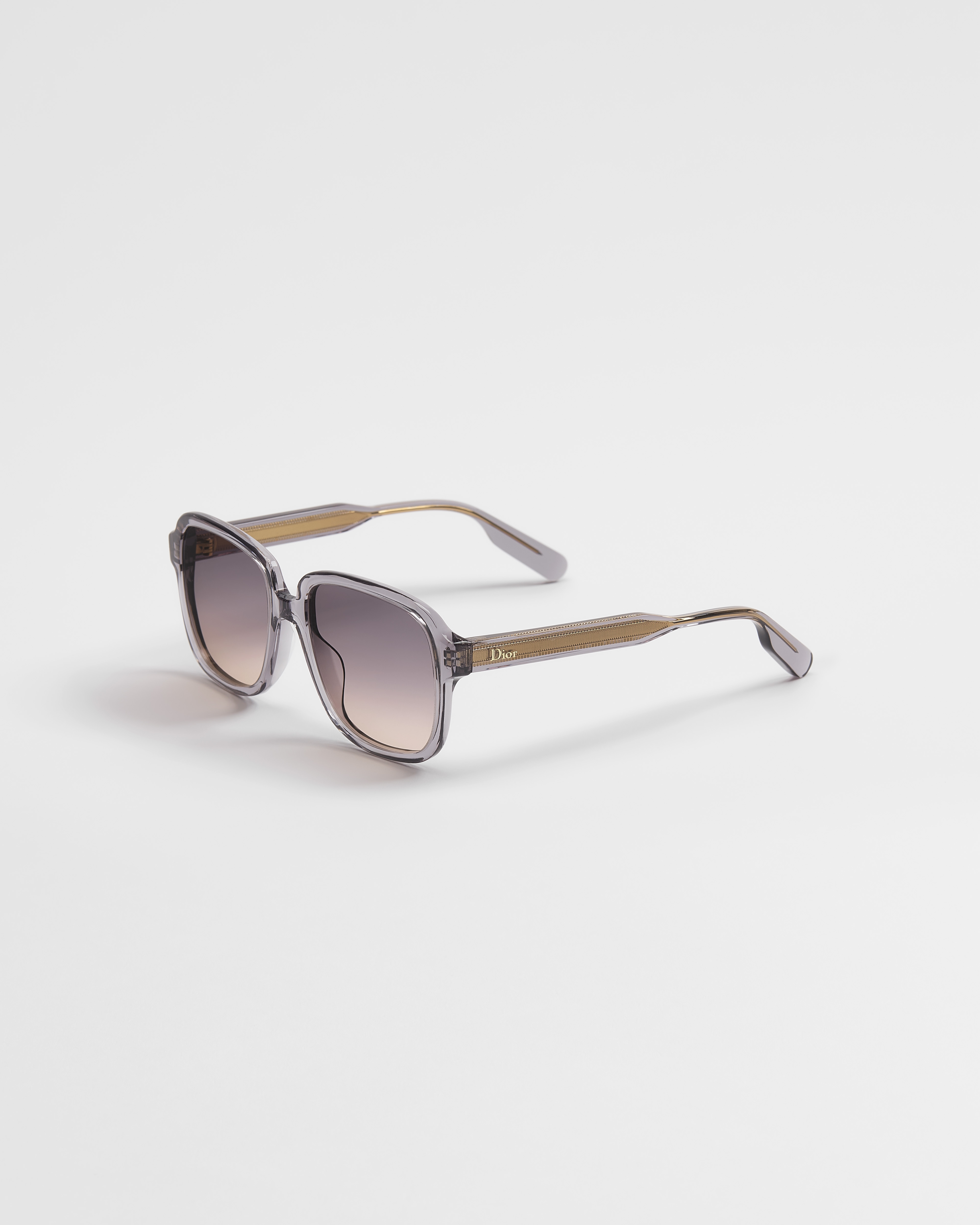 DioRibbon S1I Lunettes de soleil carrées grises E03