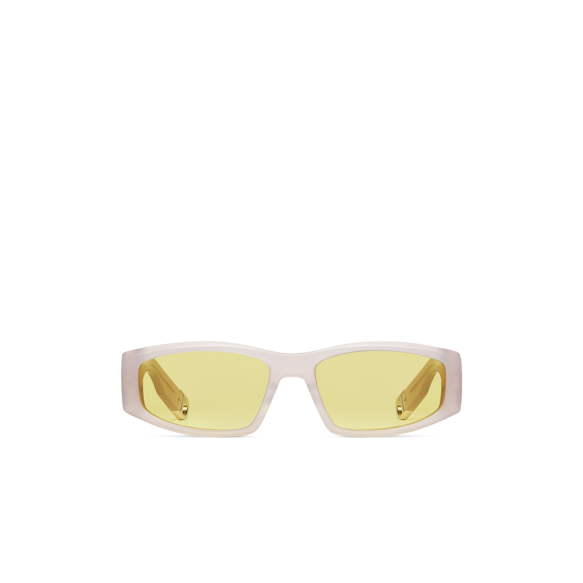 DiorSymbol S1I Transparent Gray Rectangular Sunglasses E01