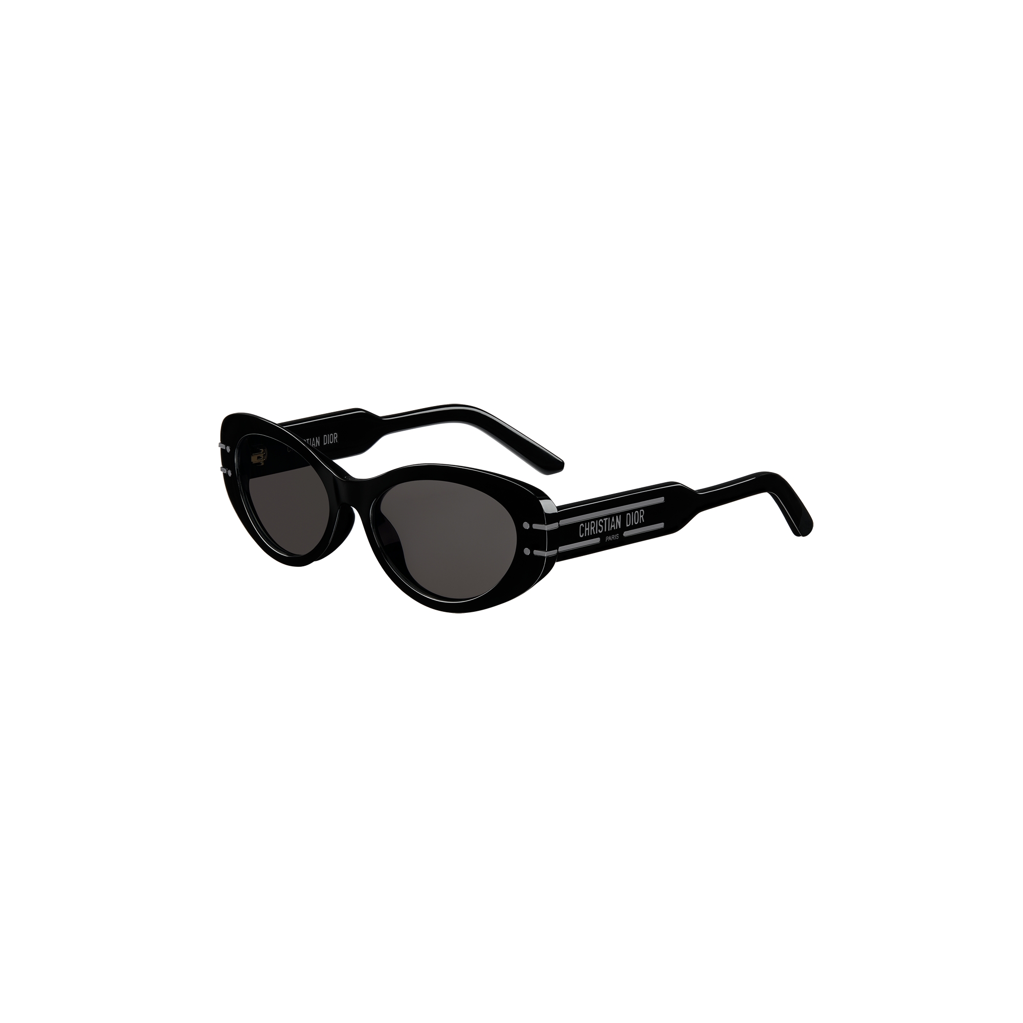  Black Oval Sunglasses