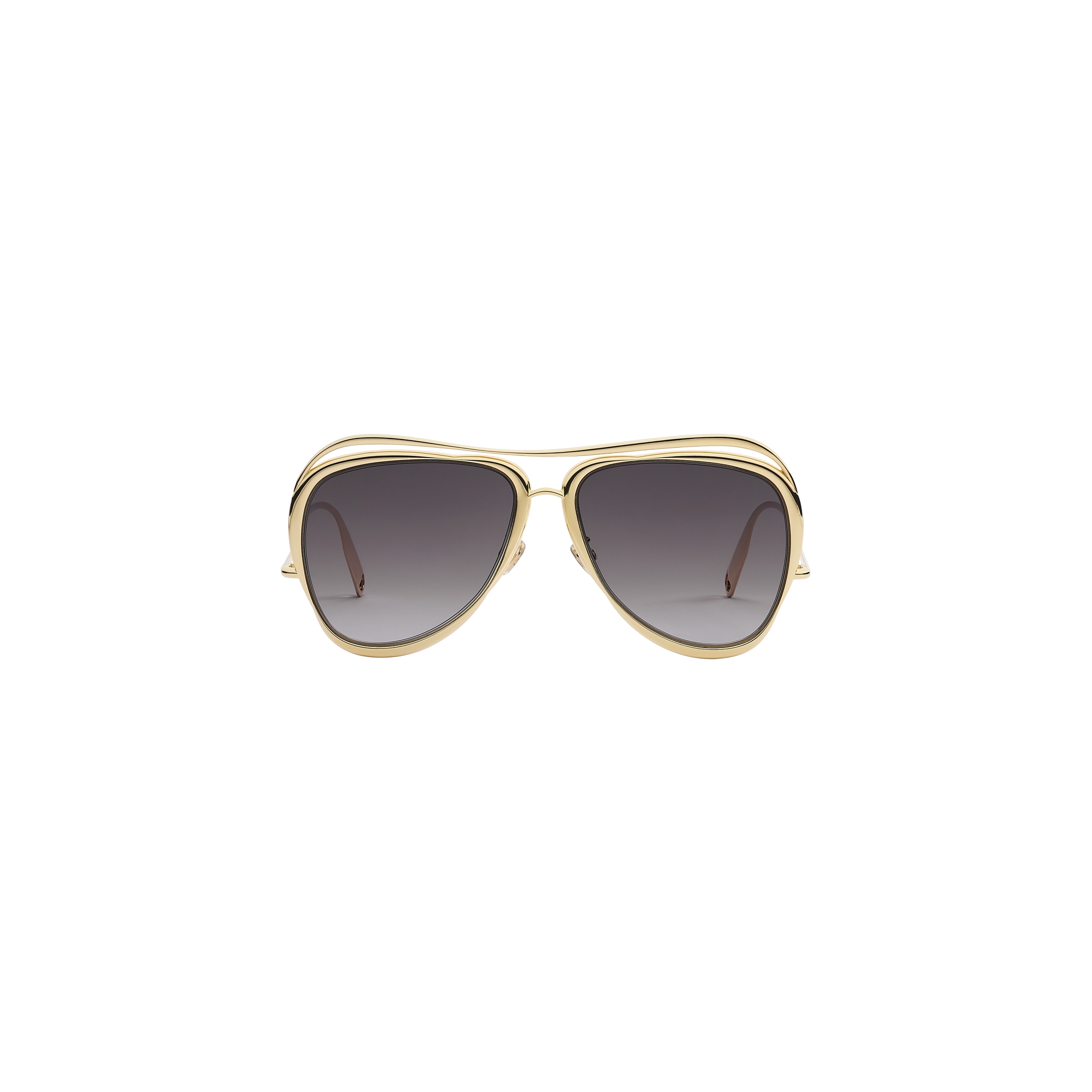 Dior Symbol A1U Gray Gradient Pilot Sunglasses E01