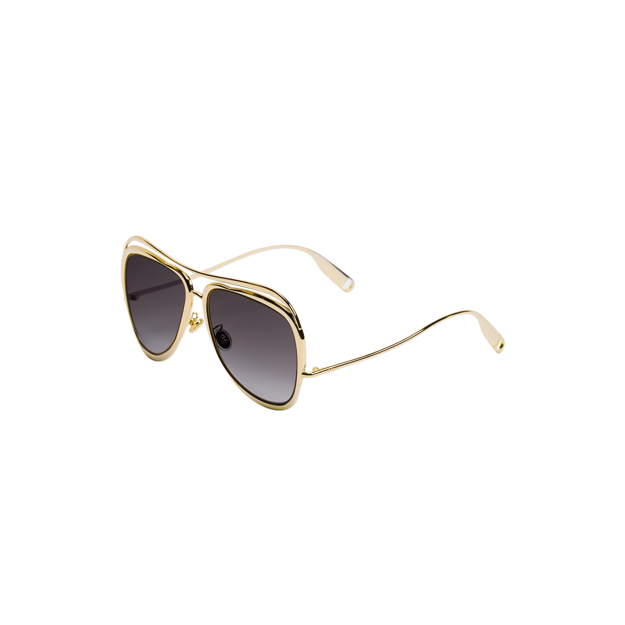 Dior Symbol A1U Gray Gradient Pilot Sunglasses E03