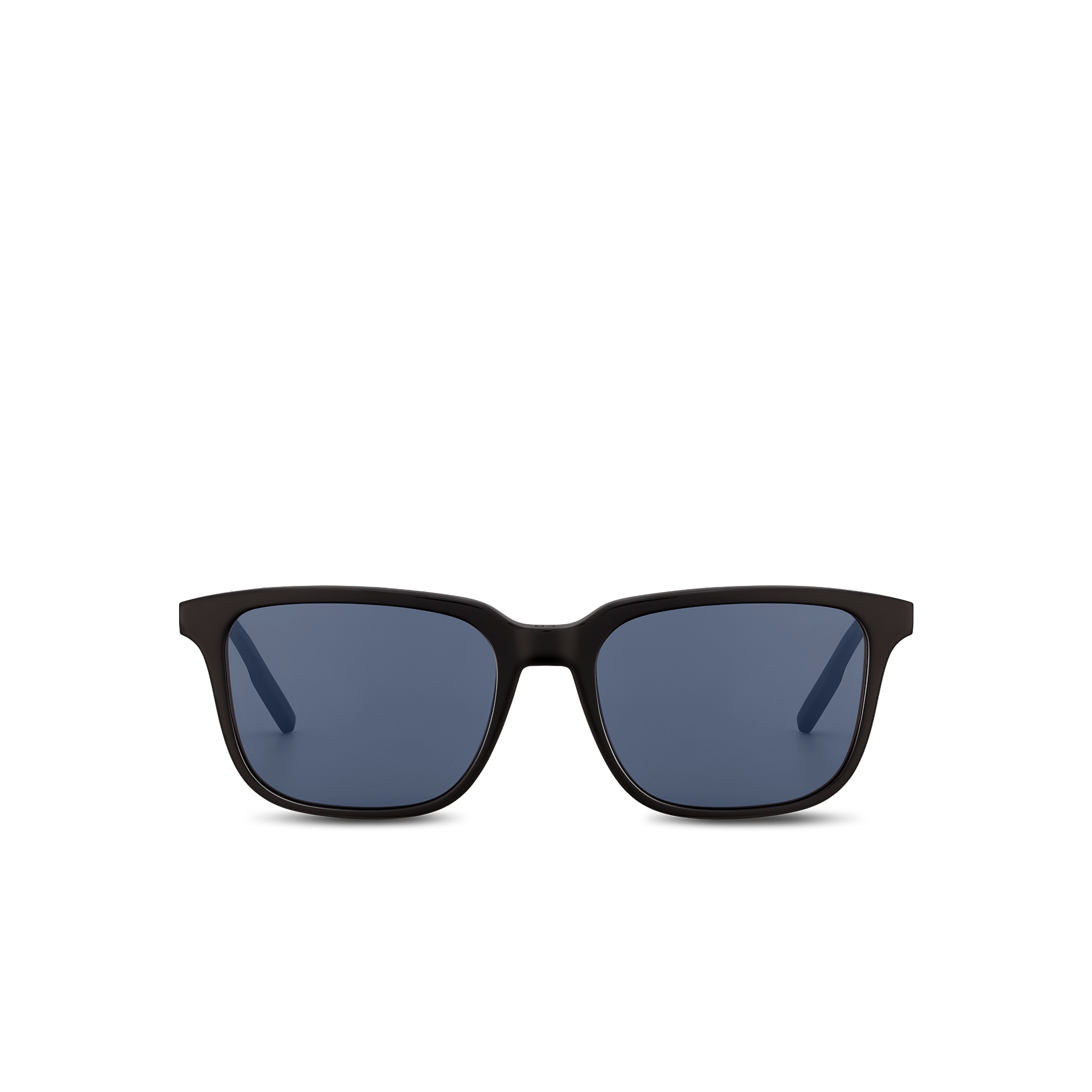 DiorTag SU แว่นกันแดดทรงสี่เหลี่ยมผืนผ้าสีดํา E01