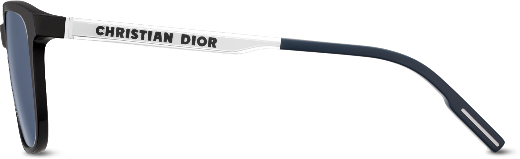 DiorTag SU Black Rectangular Sunglasses DIOR