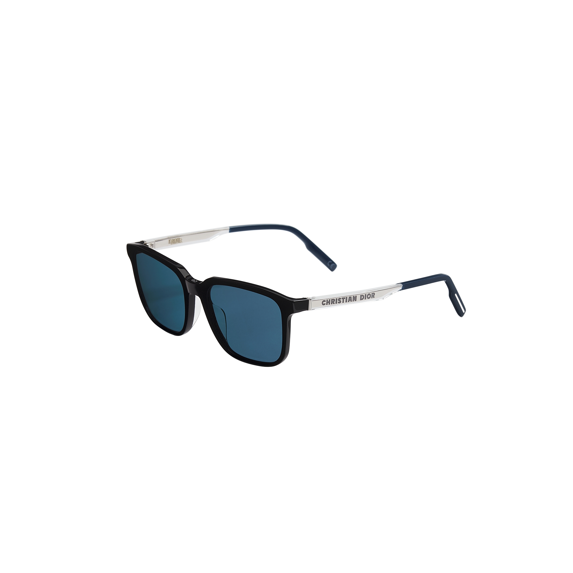DiorTag SU Black Rectangular Sunglasses E03