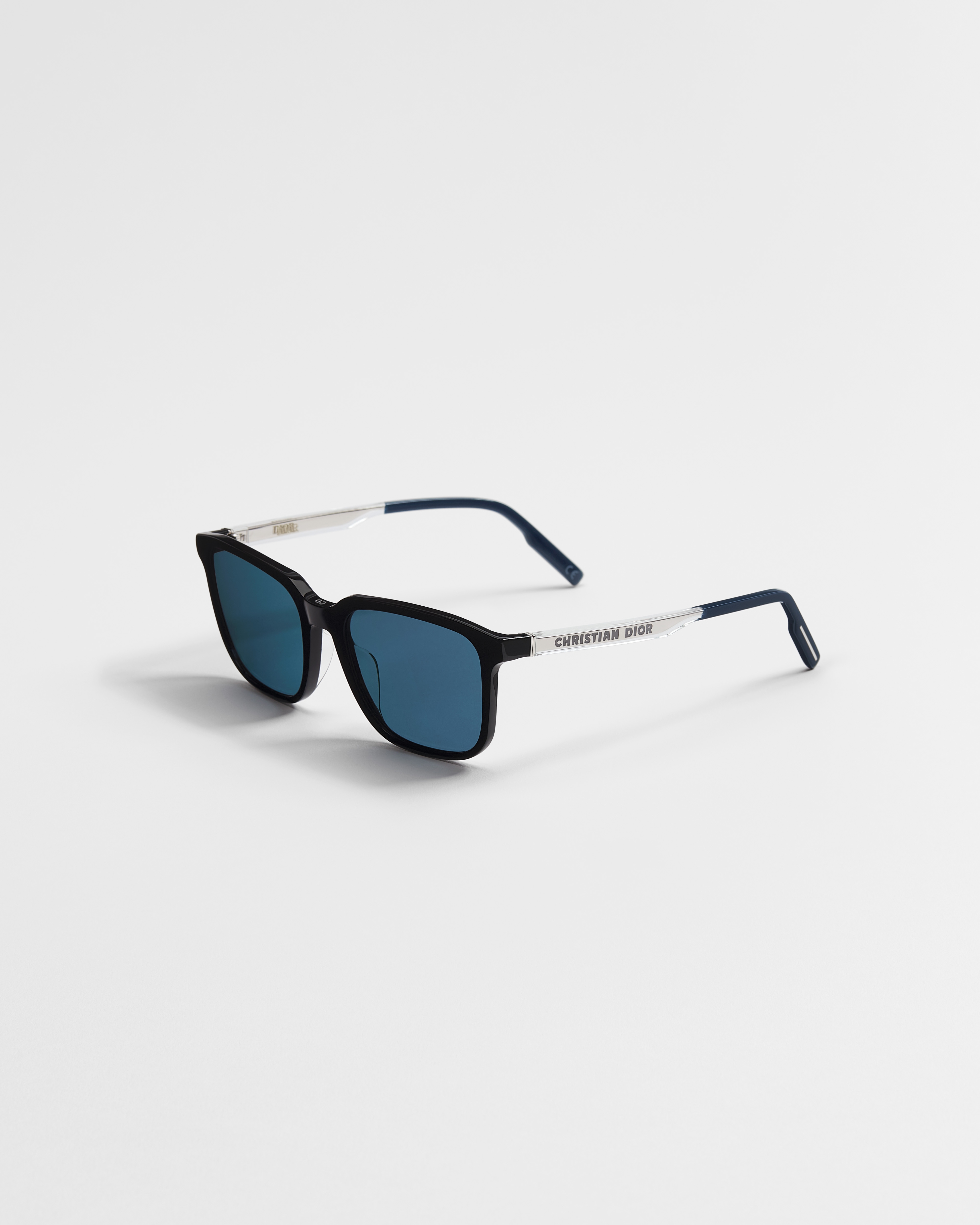 DiorTag SU Black Rectangular Sunglasses E03
