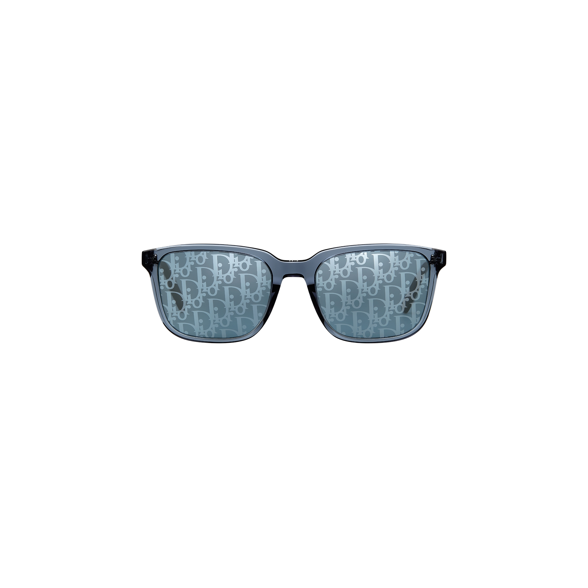 DiorTag SU Transparent Navy Blue Rectangular Sunglasses E01