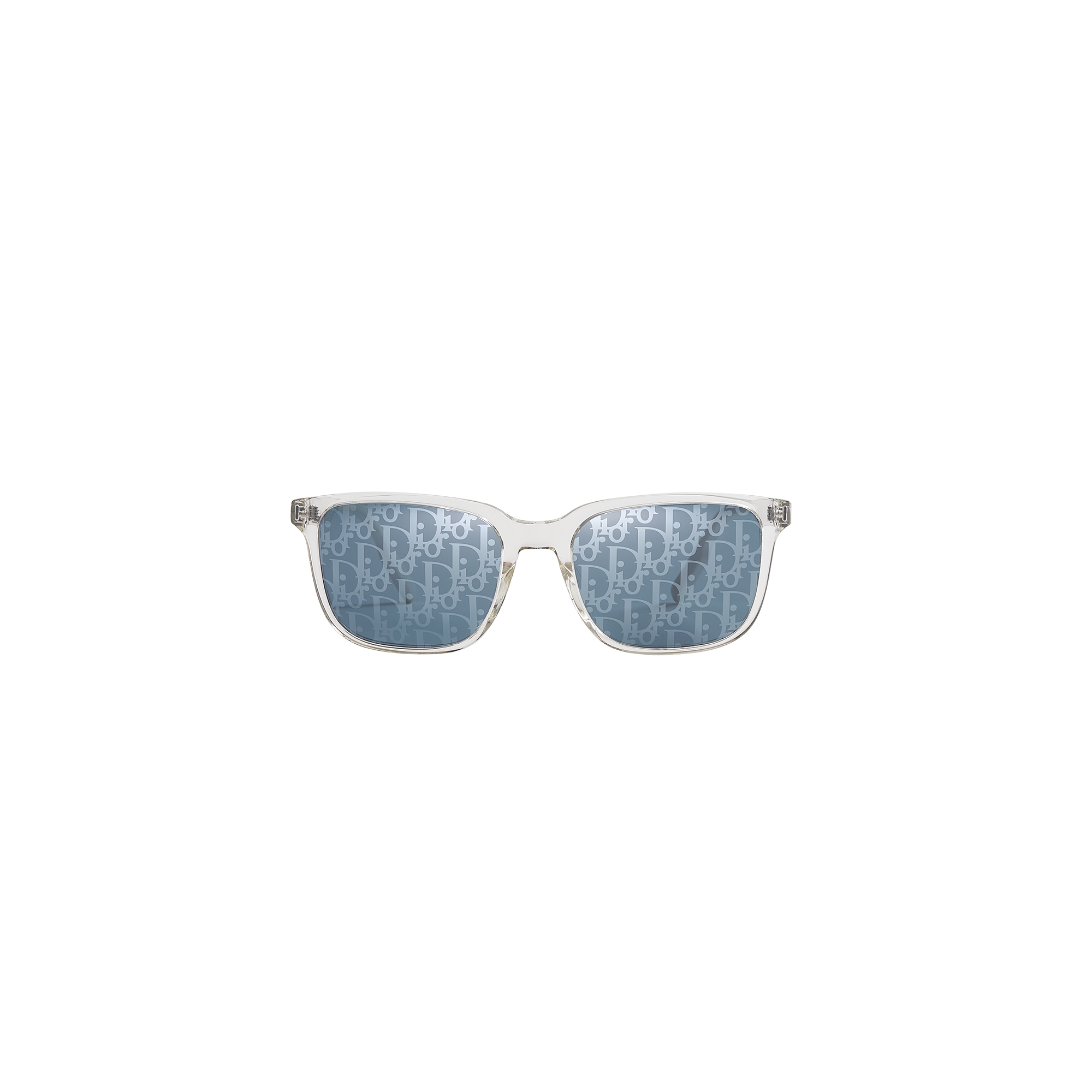 DiorTag SU Crystal-Tone Rectangular Sunglasses E01
