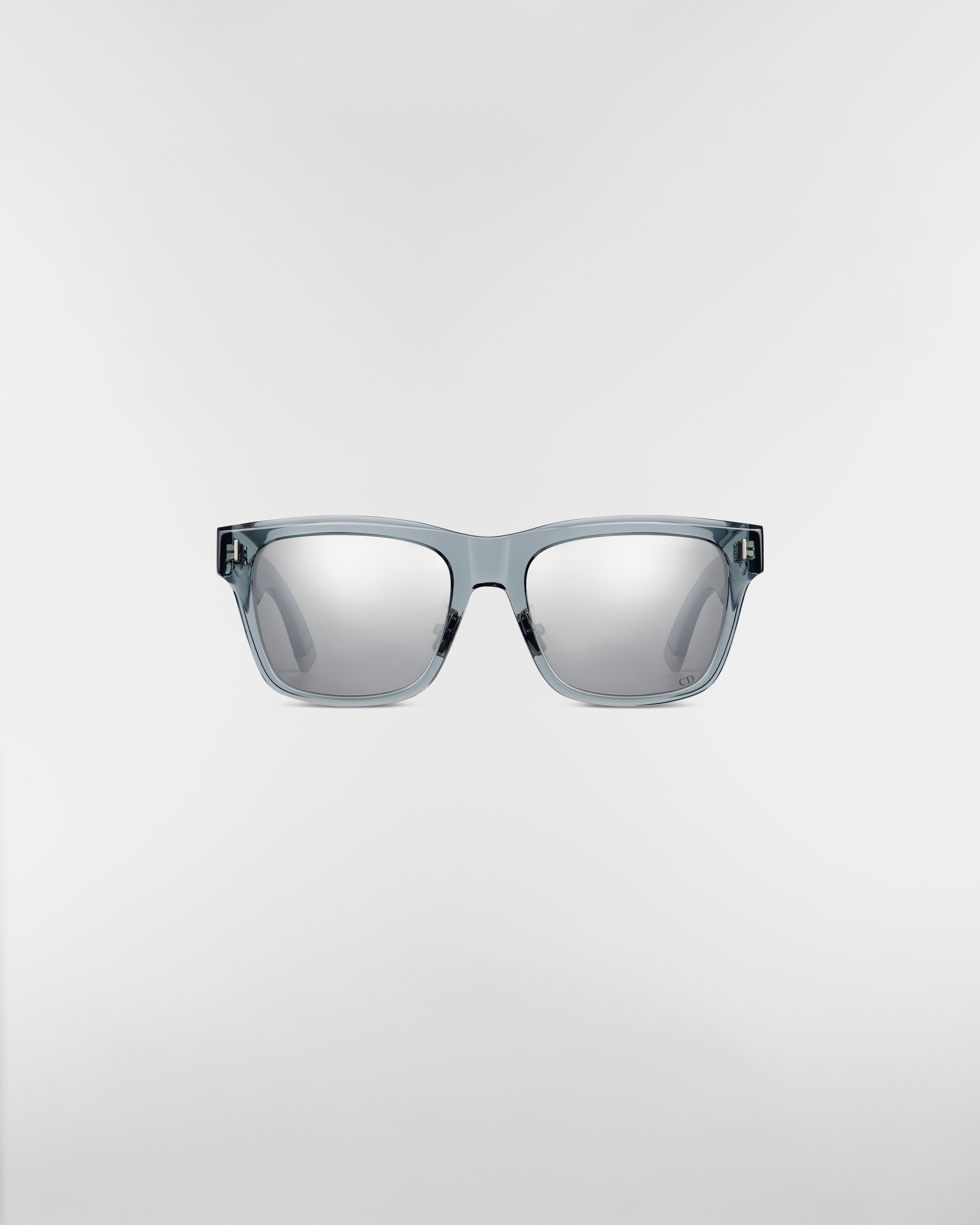 DiorTailoring S1F Transparent Light Gray Square Sunglasses E01