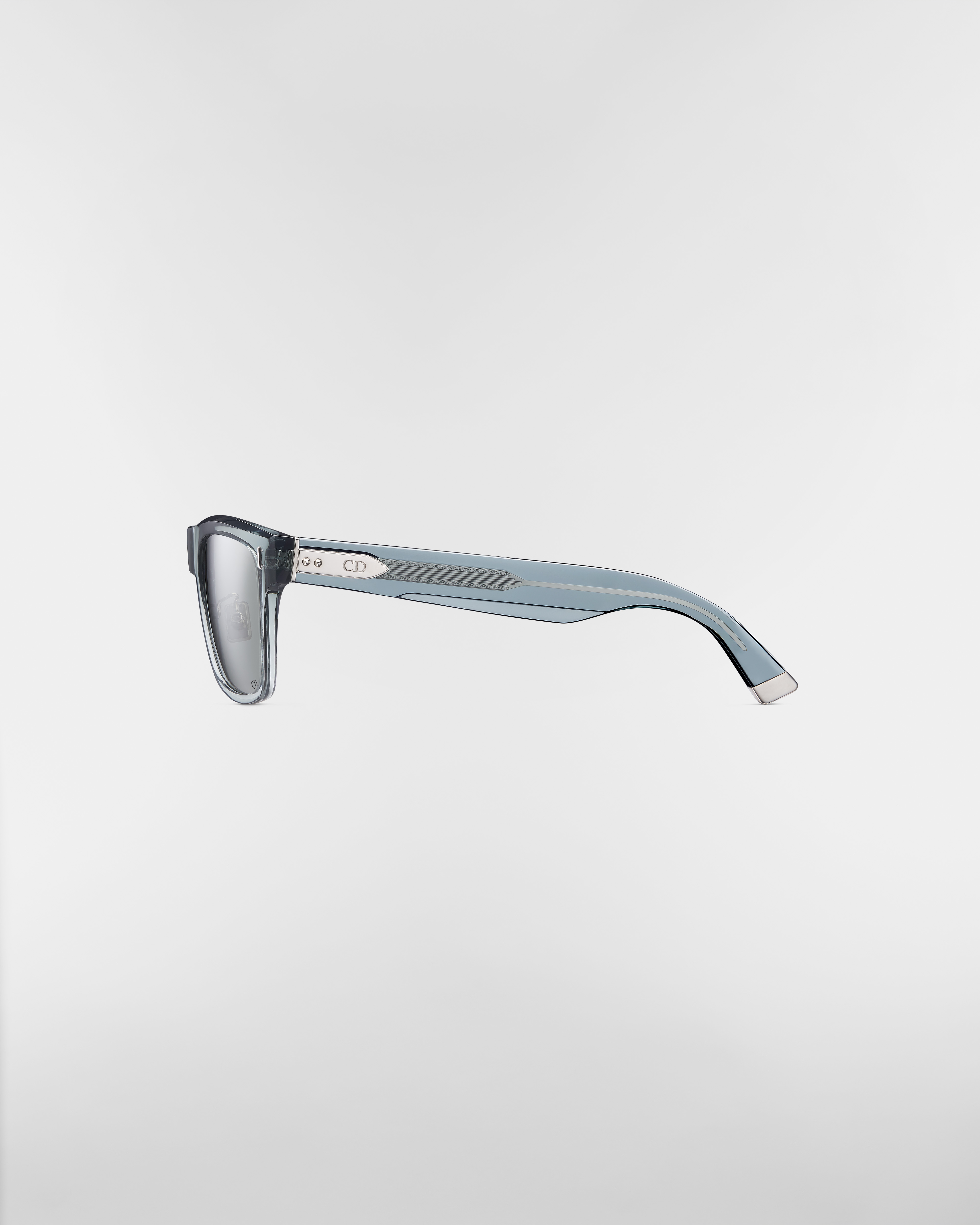 DiorTailoring S1F Transparent Light Gray Square Sunglasses E02