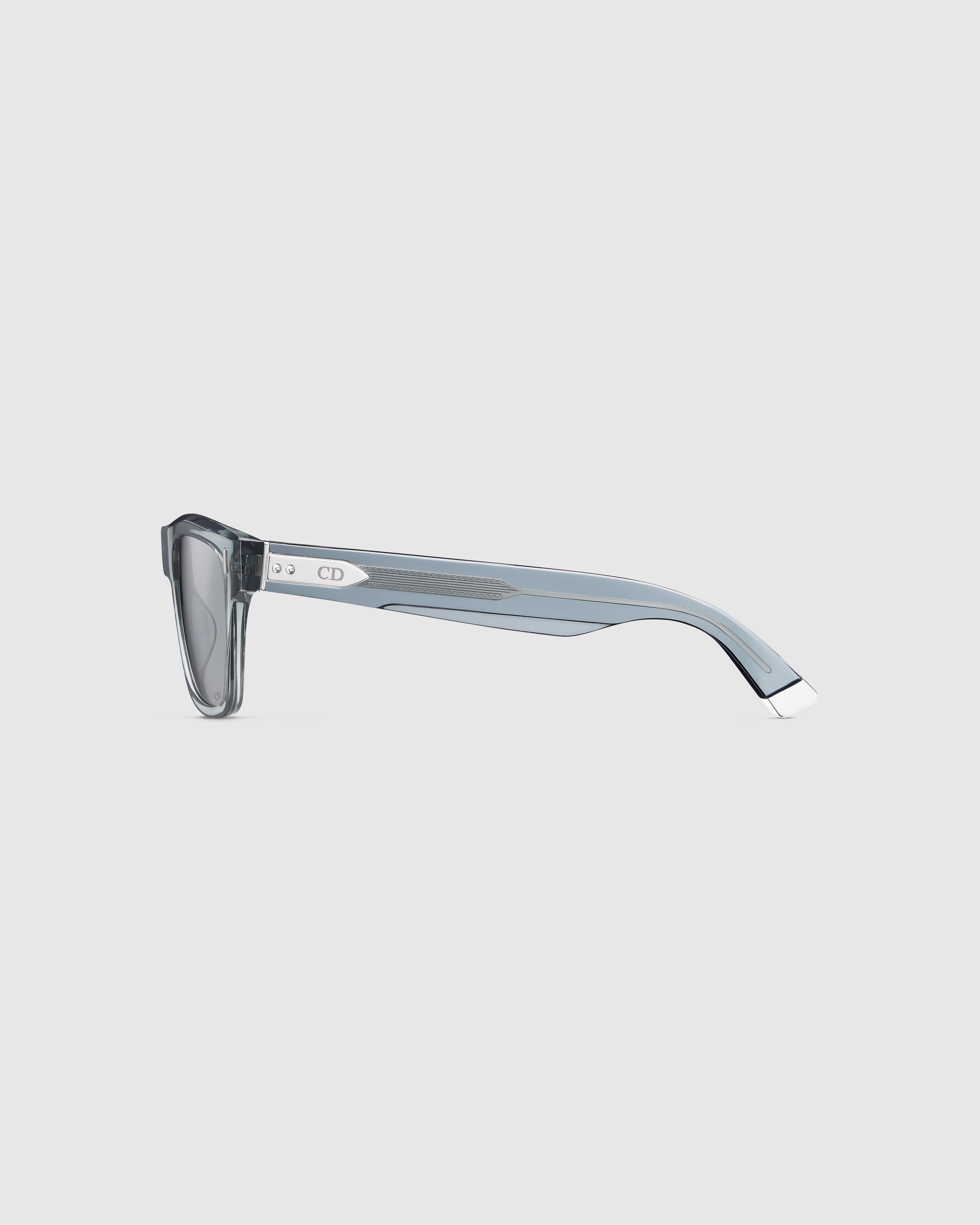 DiorTailoring S1I Transparent Light Gray Square Sunglasses E02