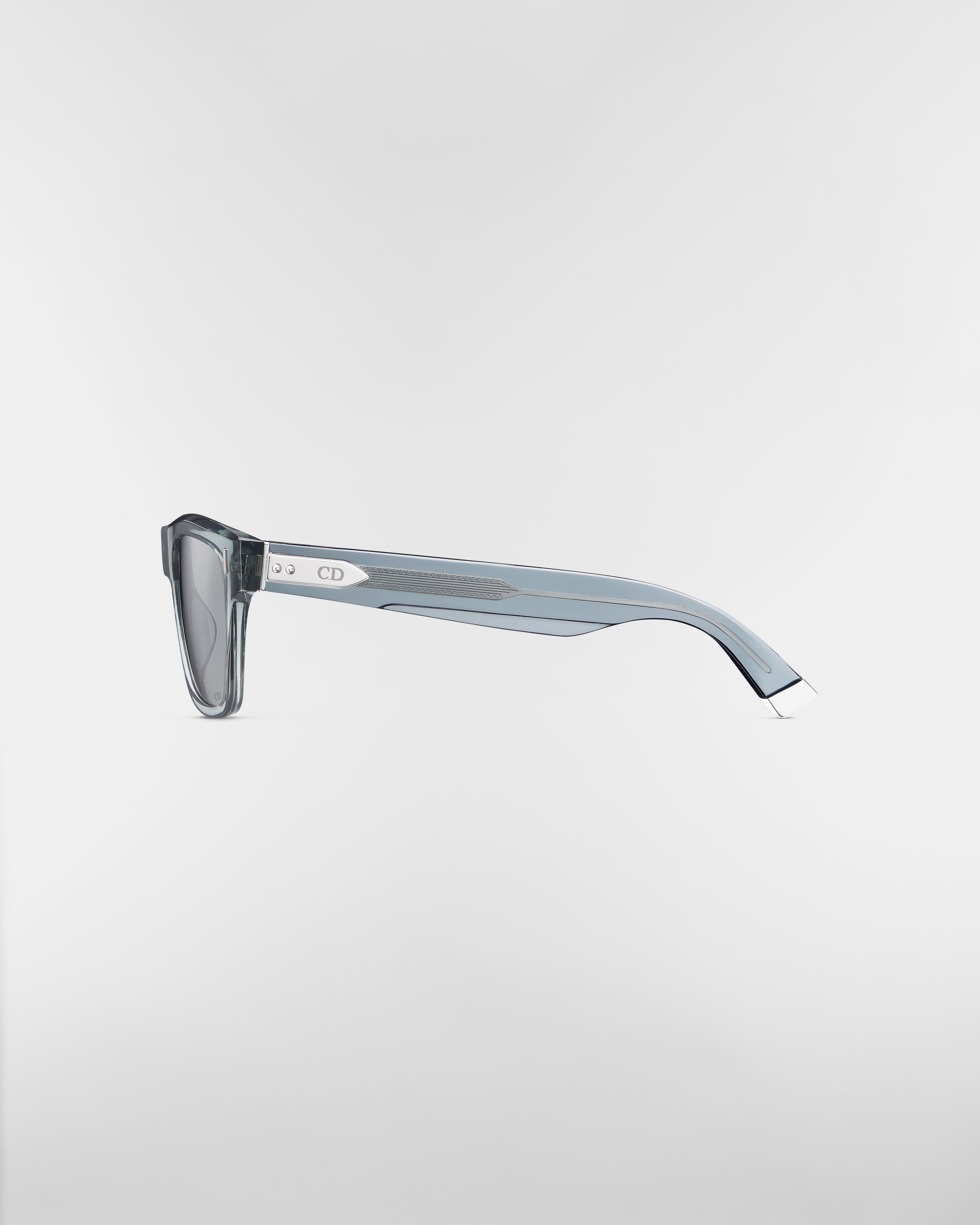 DiorTailoring S1I Transparent Light Gray Square Sunglasses E02