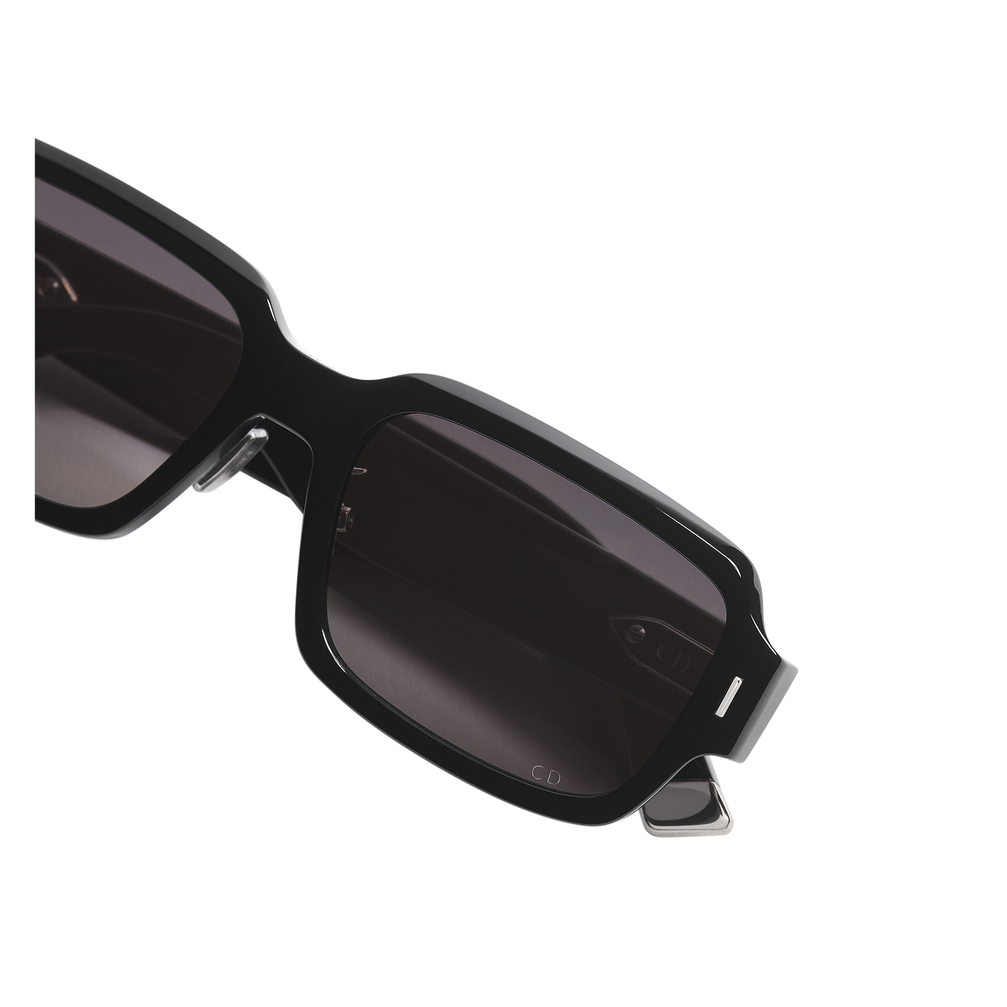 DiorTailoring S2F Black Rectangular Sunglasses E06
