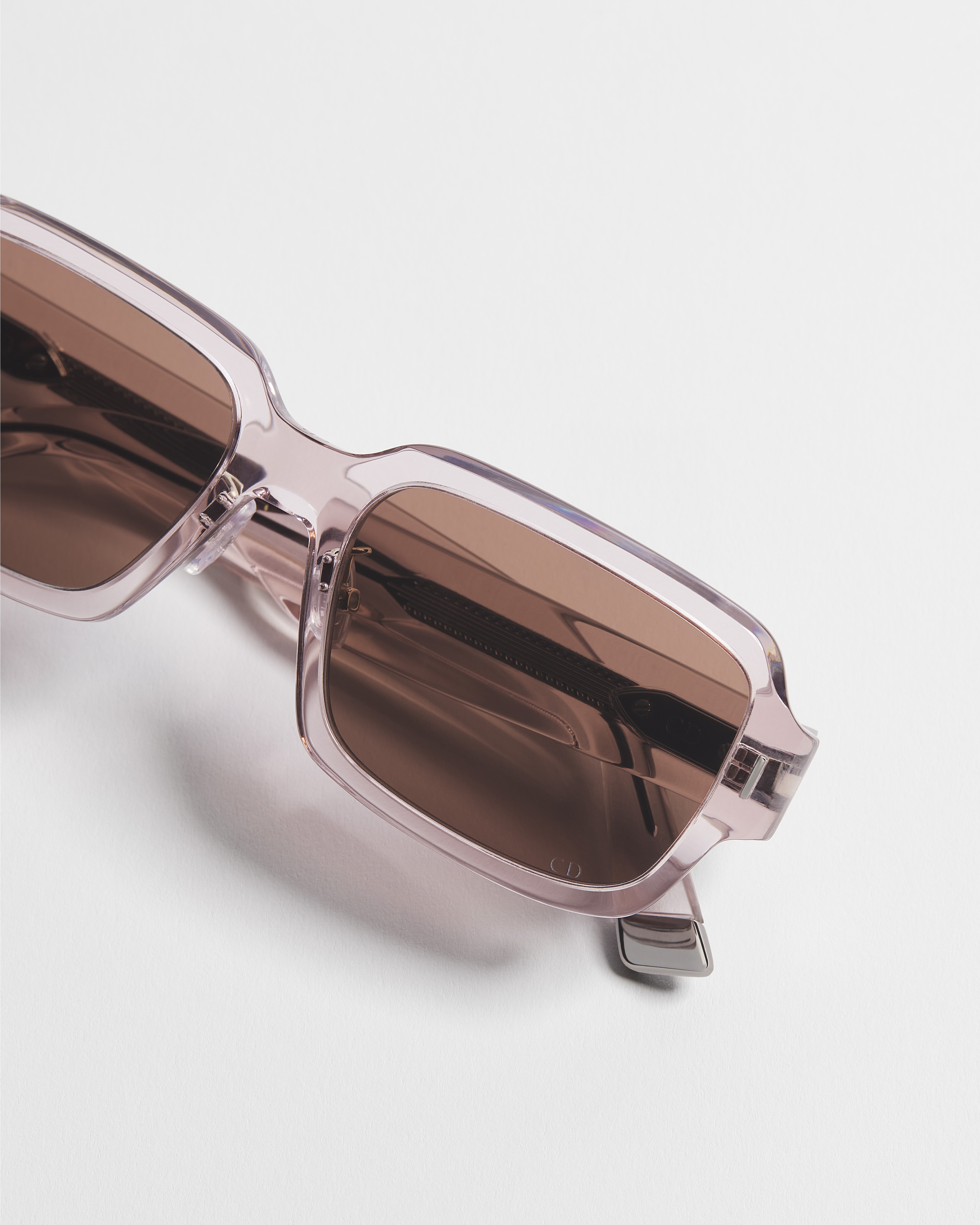 DiorTailoring S2F 半透明裸色長方形太陽眼鏡 E06
