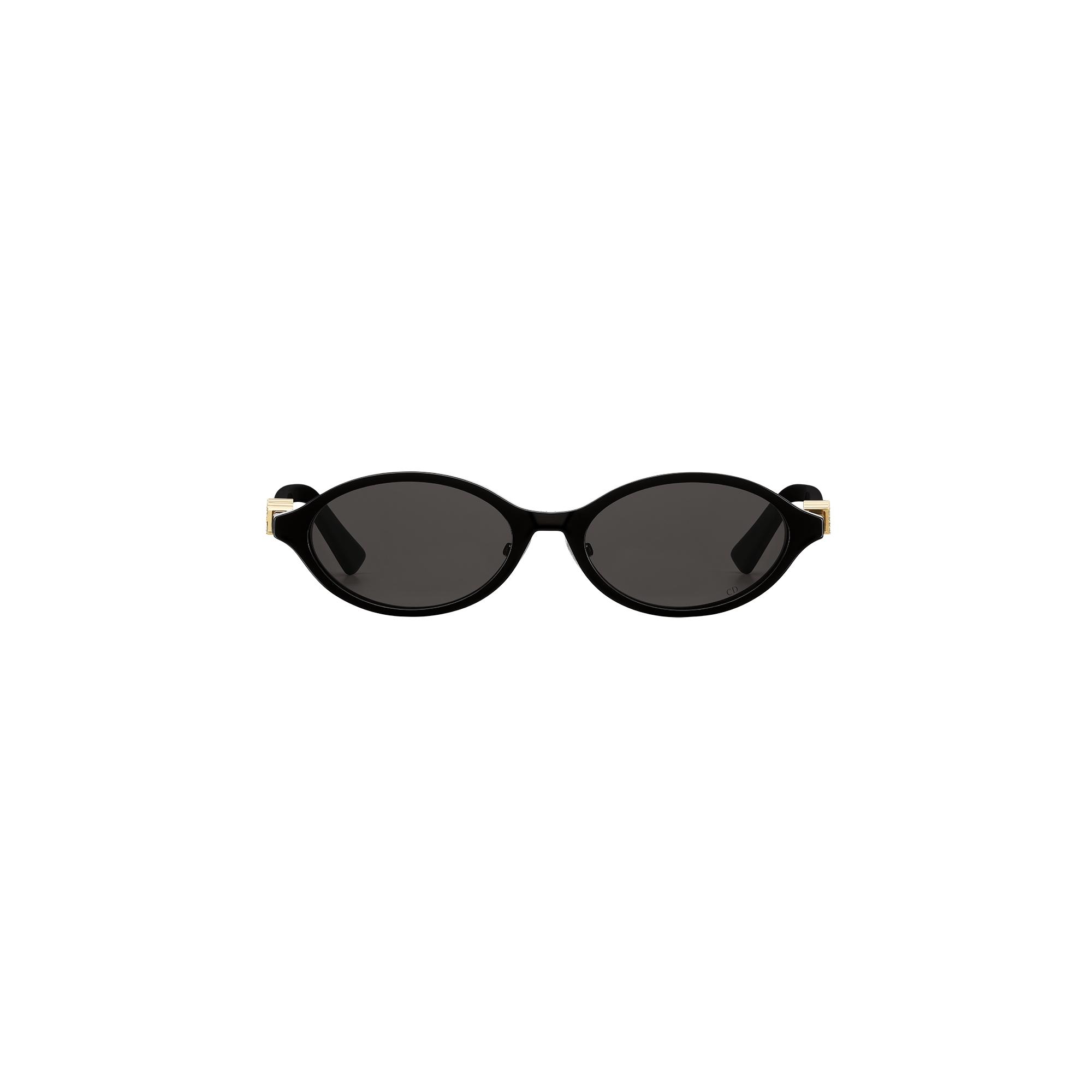 DiorTreasure R1F Black Oval Sunglasses E01