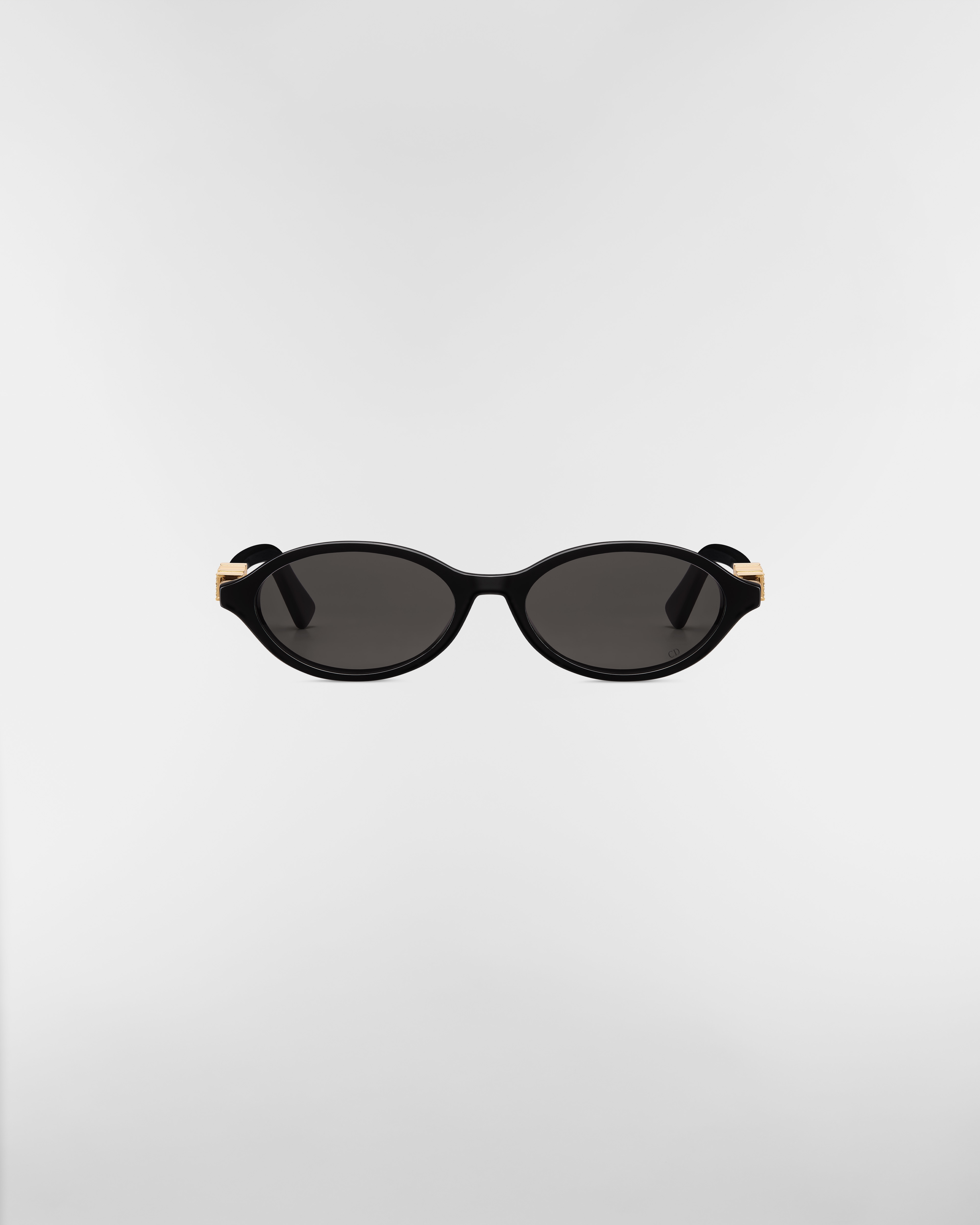 DiorTreasure R1I Lunettes de soleil ovales noires E01