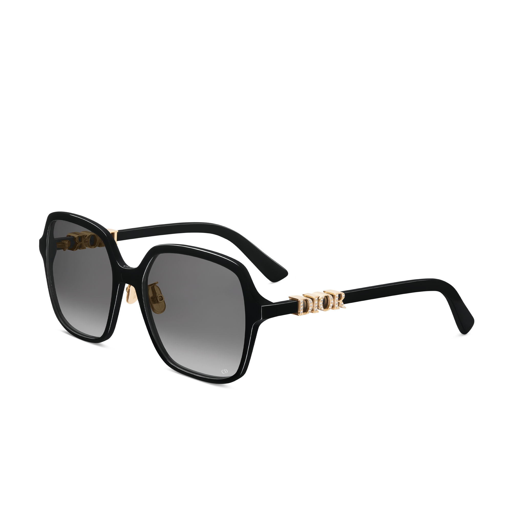 DiorTreasure S1F 선글라스 블랙 스퀘어 E03