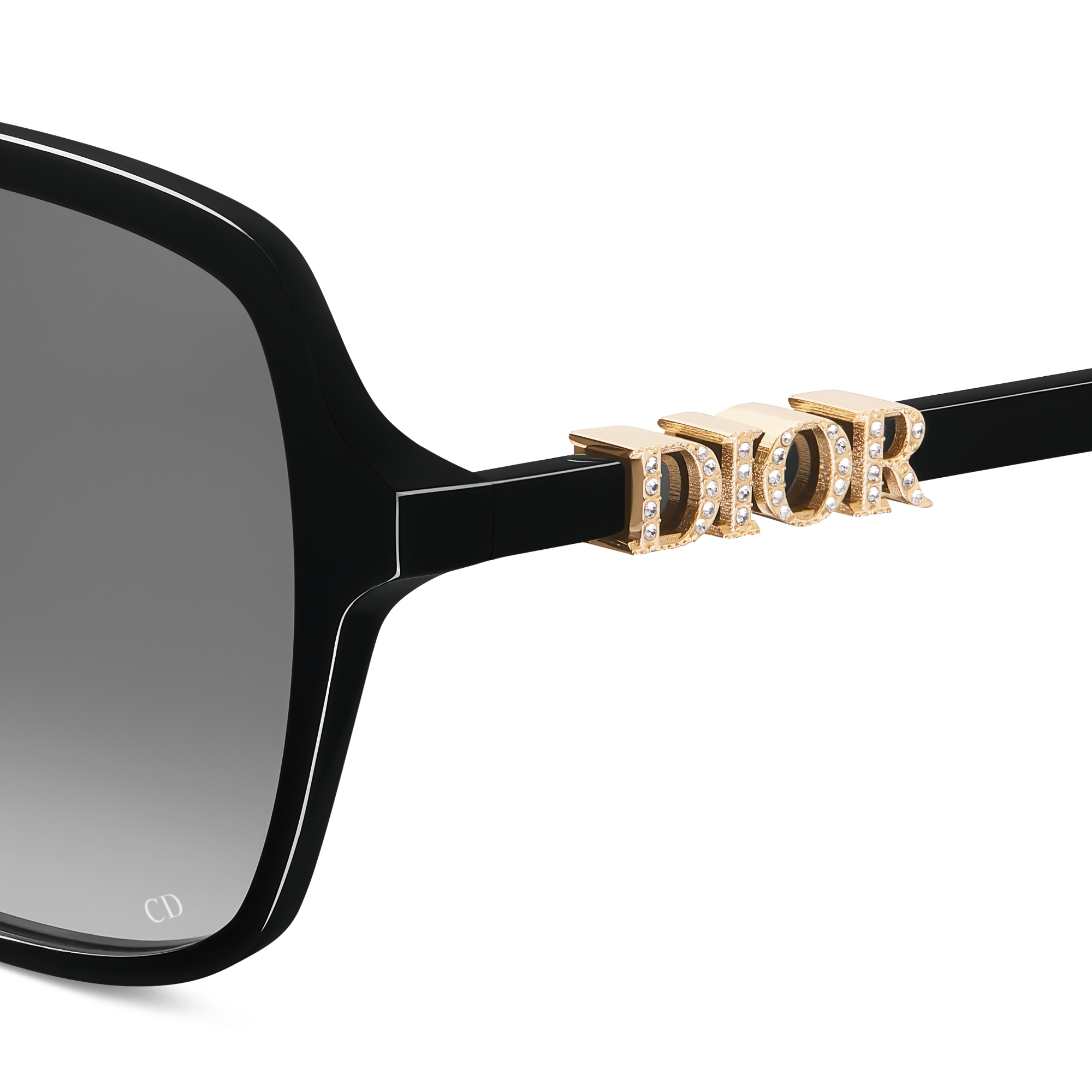 DiorTreasure S1F Black Square Sunglasses E09