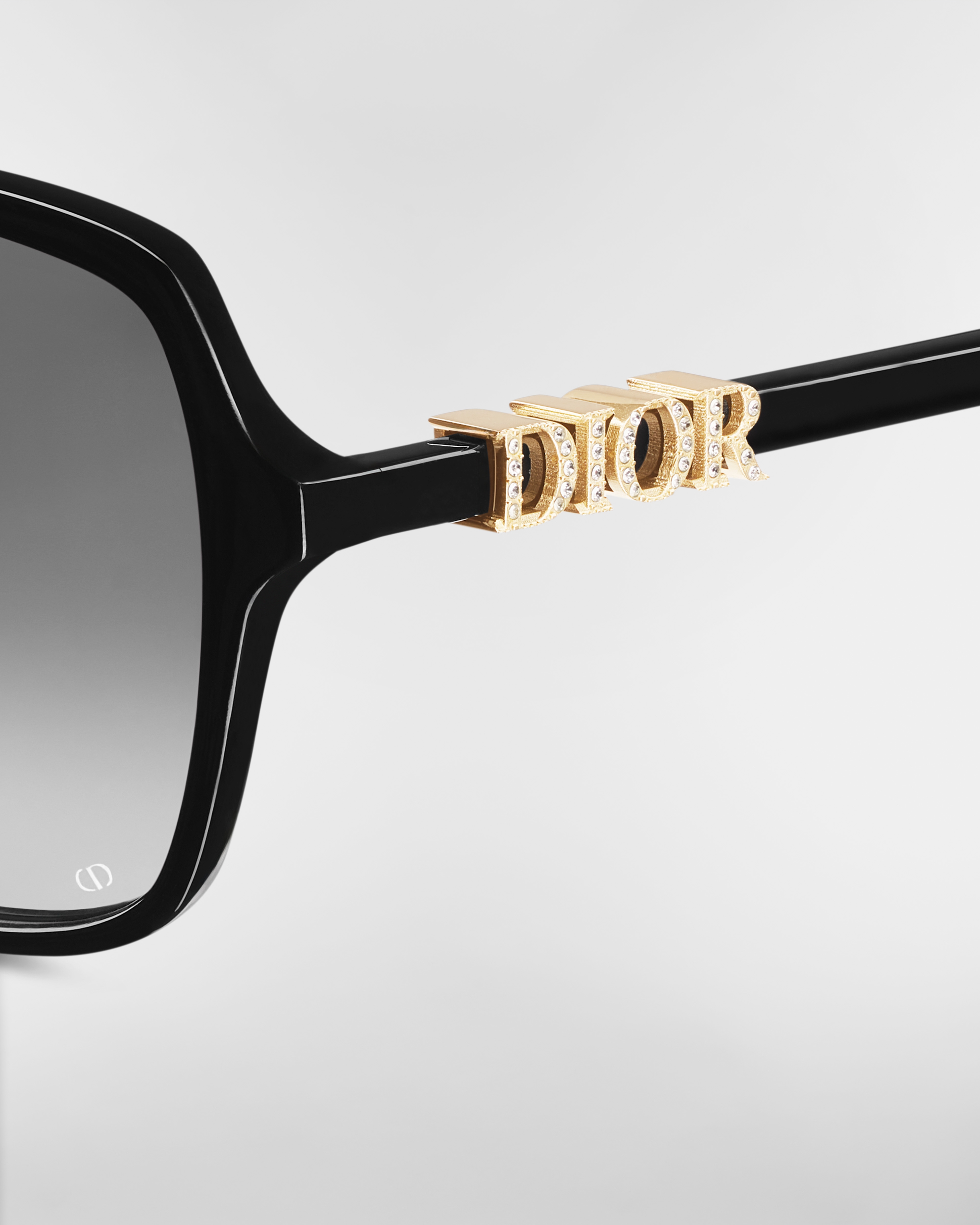 DiorTreasure S1I Black Square Sunglasses E09