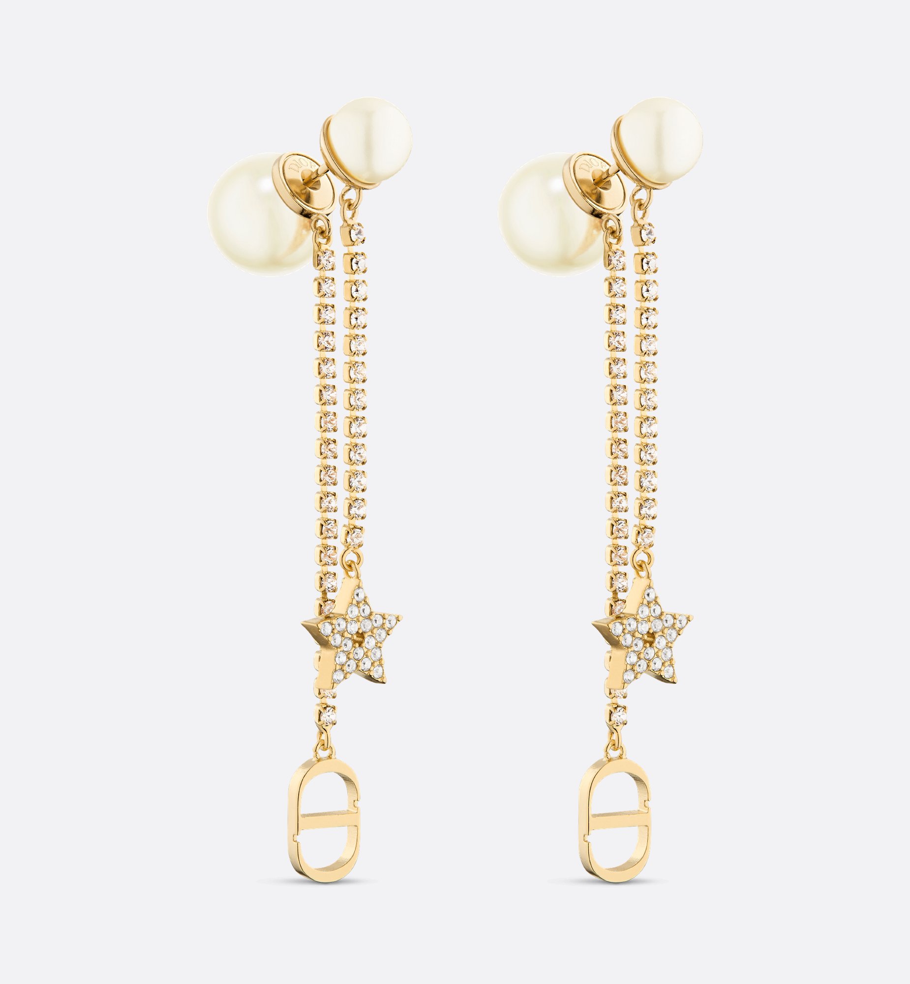 DIOR | Dior Tribales ピアス メタル & レジンパール DIOR | Dior Tribales ピアス メタル & レジンパール