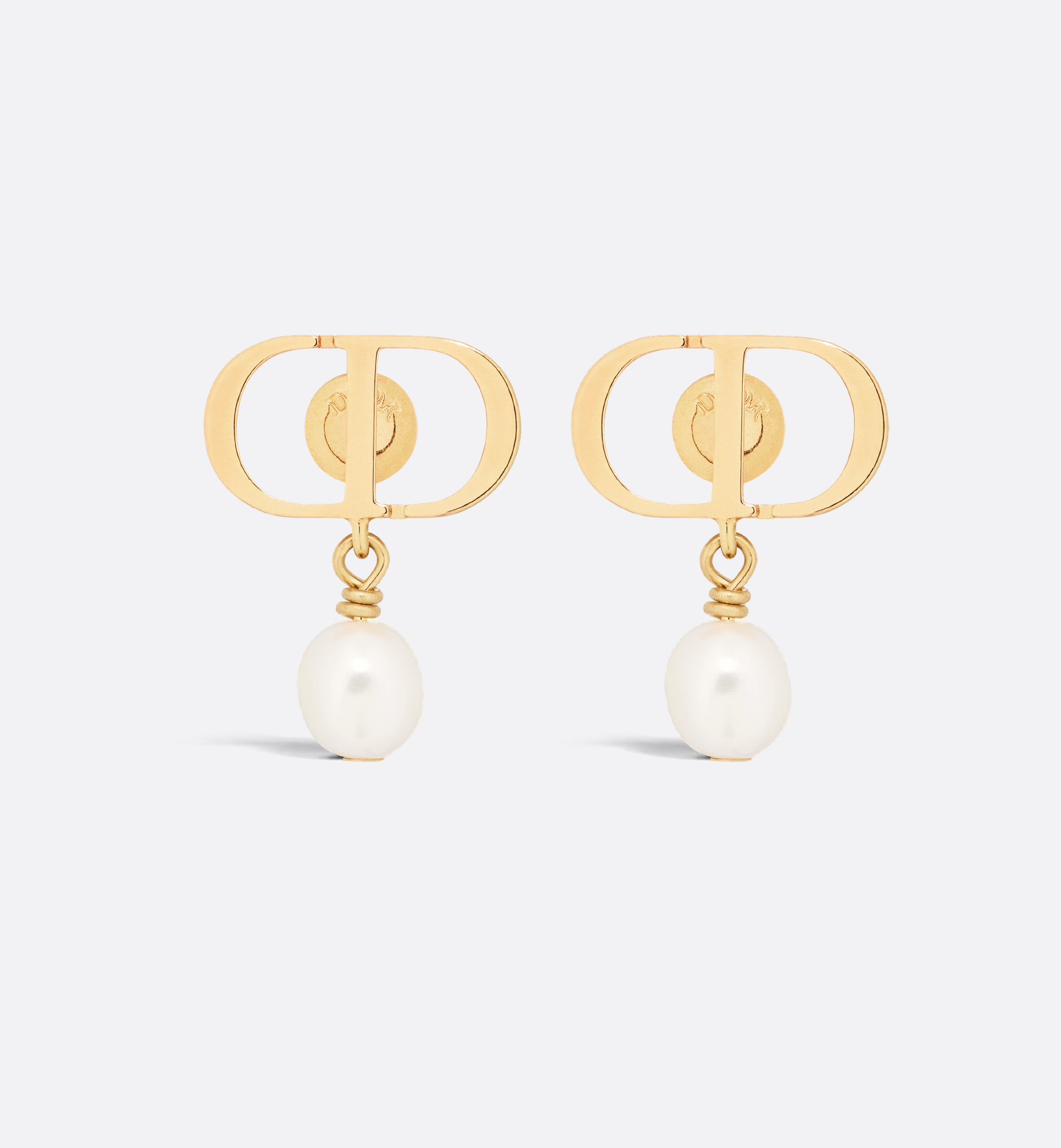 DIOR | Petit CD ピアス メタル & レジンパール DIOR | Petit CD ピアス メタル & レジンパール