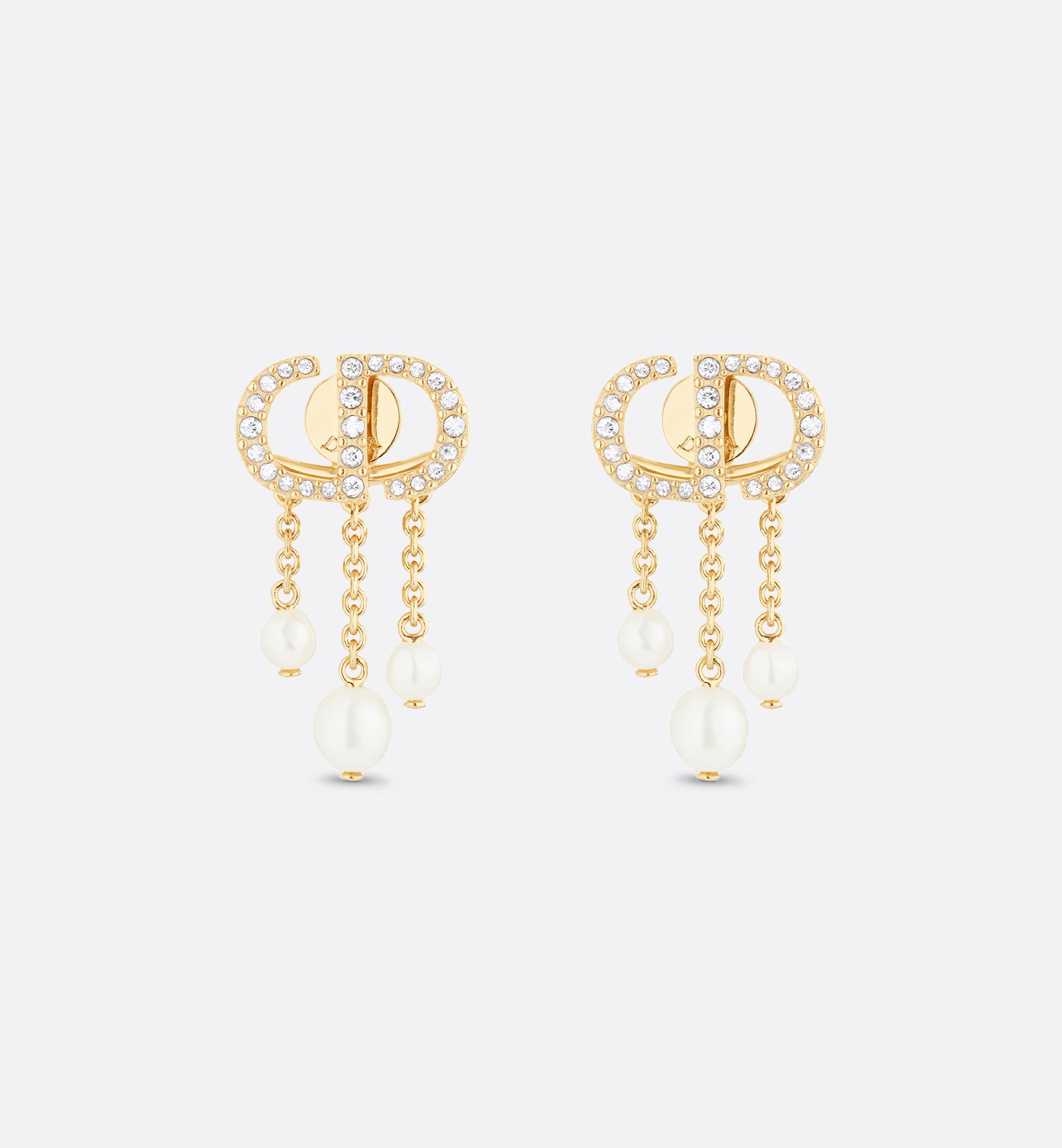 DIOR | Petit CD ピアス メタル・レジンパール・クリスタル DIOR | Petit CD ピアス メタル・レジンパール・クリスタル