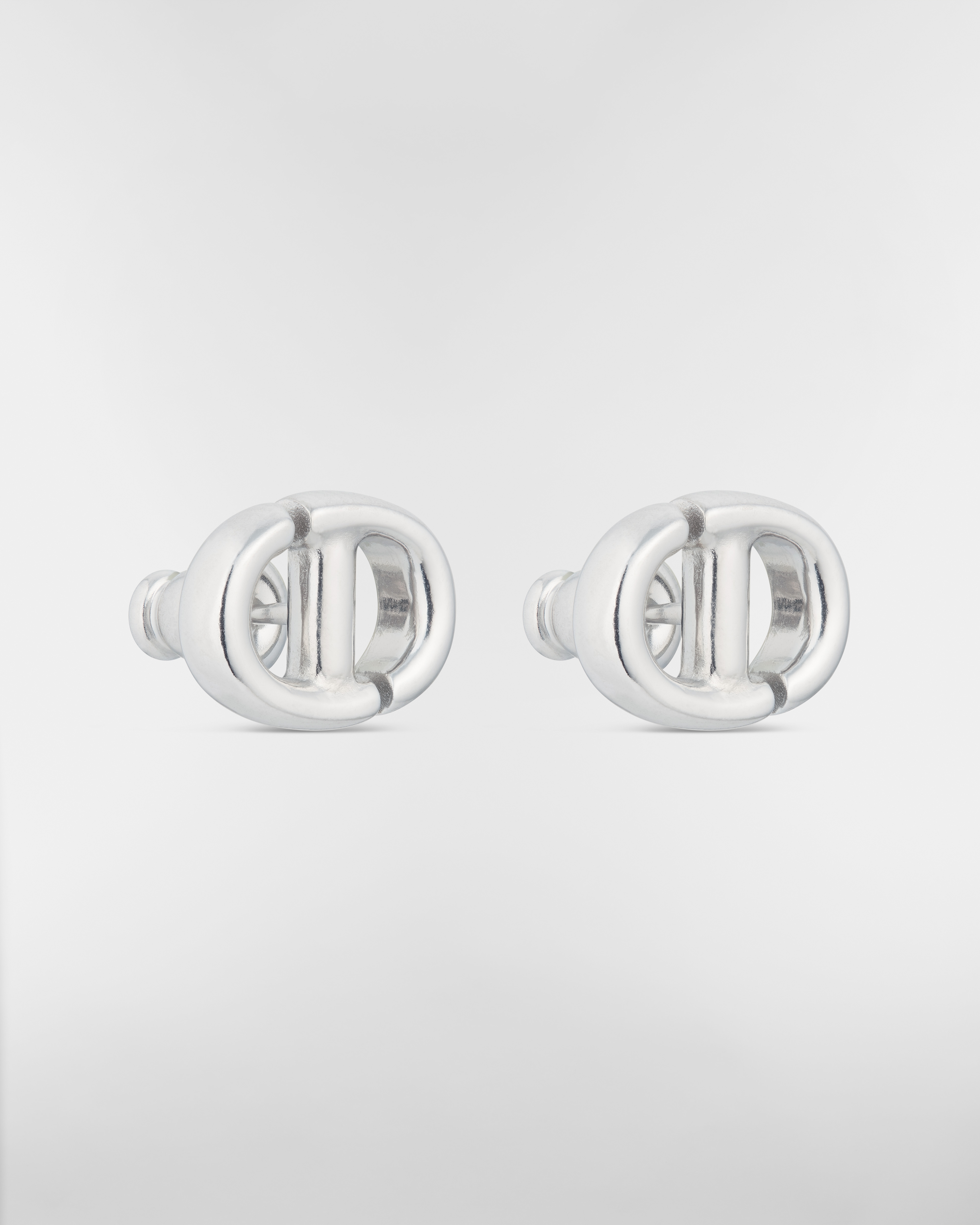 CD Navy スタッドピアス メタル E03