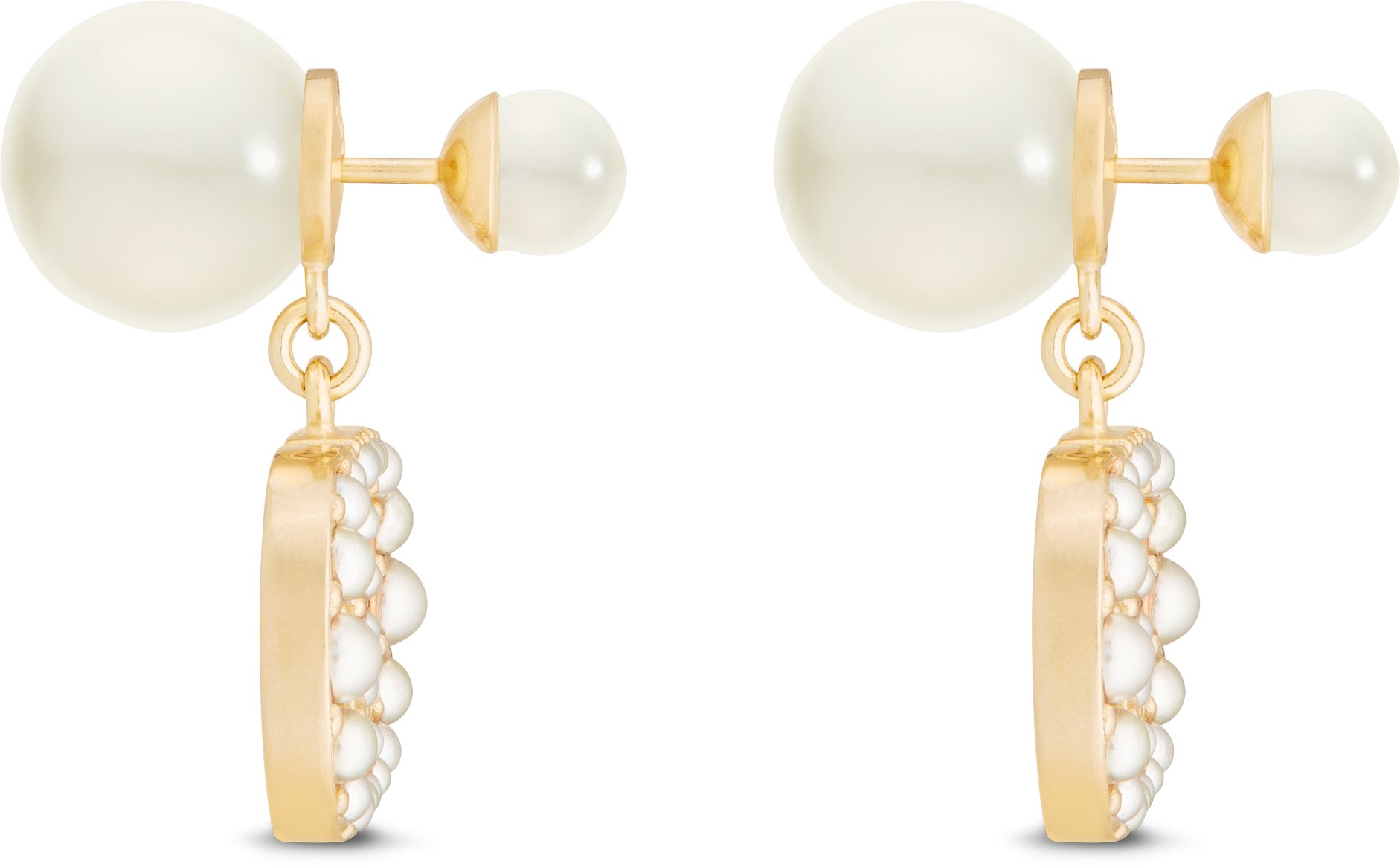 DIOR | Dior Tribales ピアス メタル & レジンパール