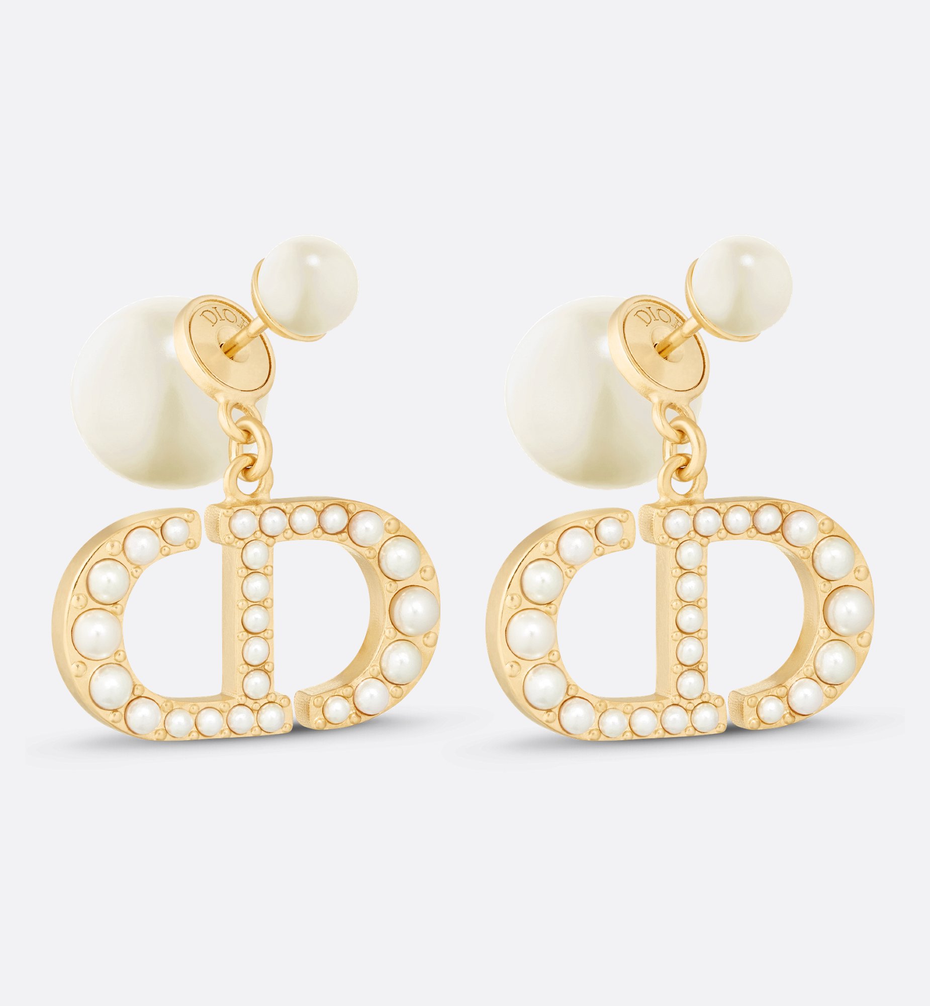 DIOR | Dior Tribales ピアス メタル & レジンパール DIOR | Dior Tribales ピアス メタル & レジンパール