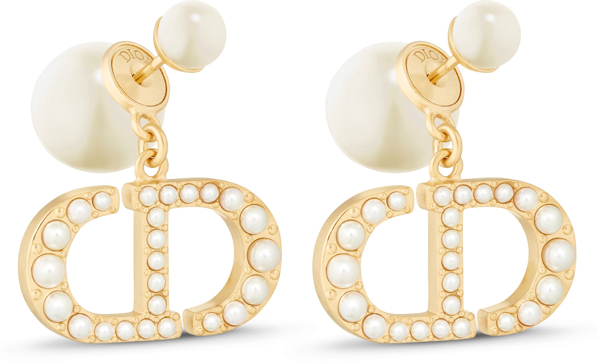 DIOR | Dior Tribales ピアス メタル & レジンパール