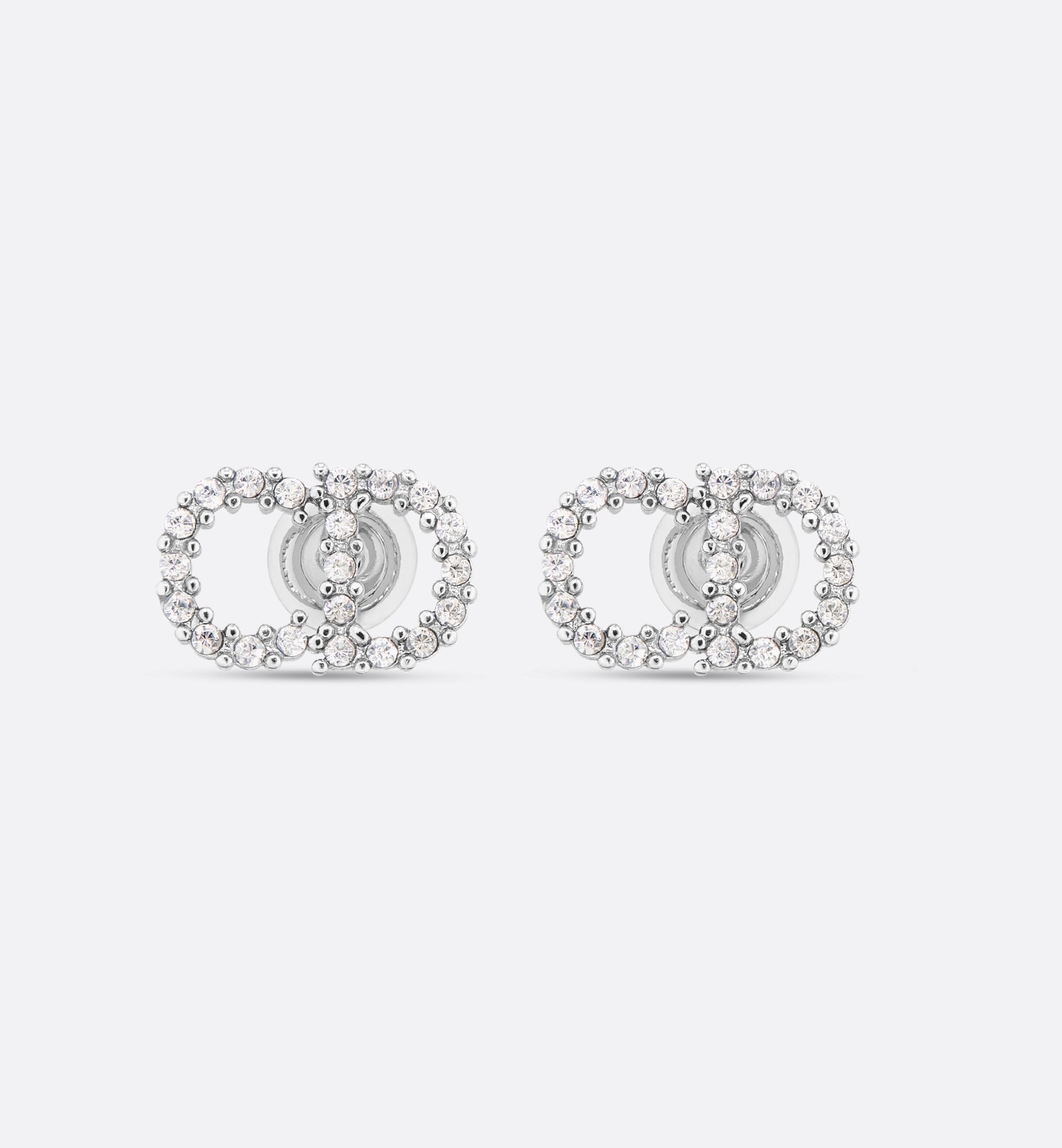 DIOR | Clair D Lune ピアス メタル & クリスタル DIOR | Clair D Lune ピアス メタル & クリスタル