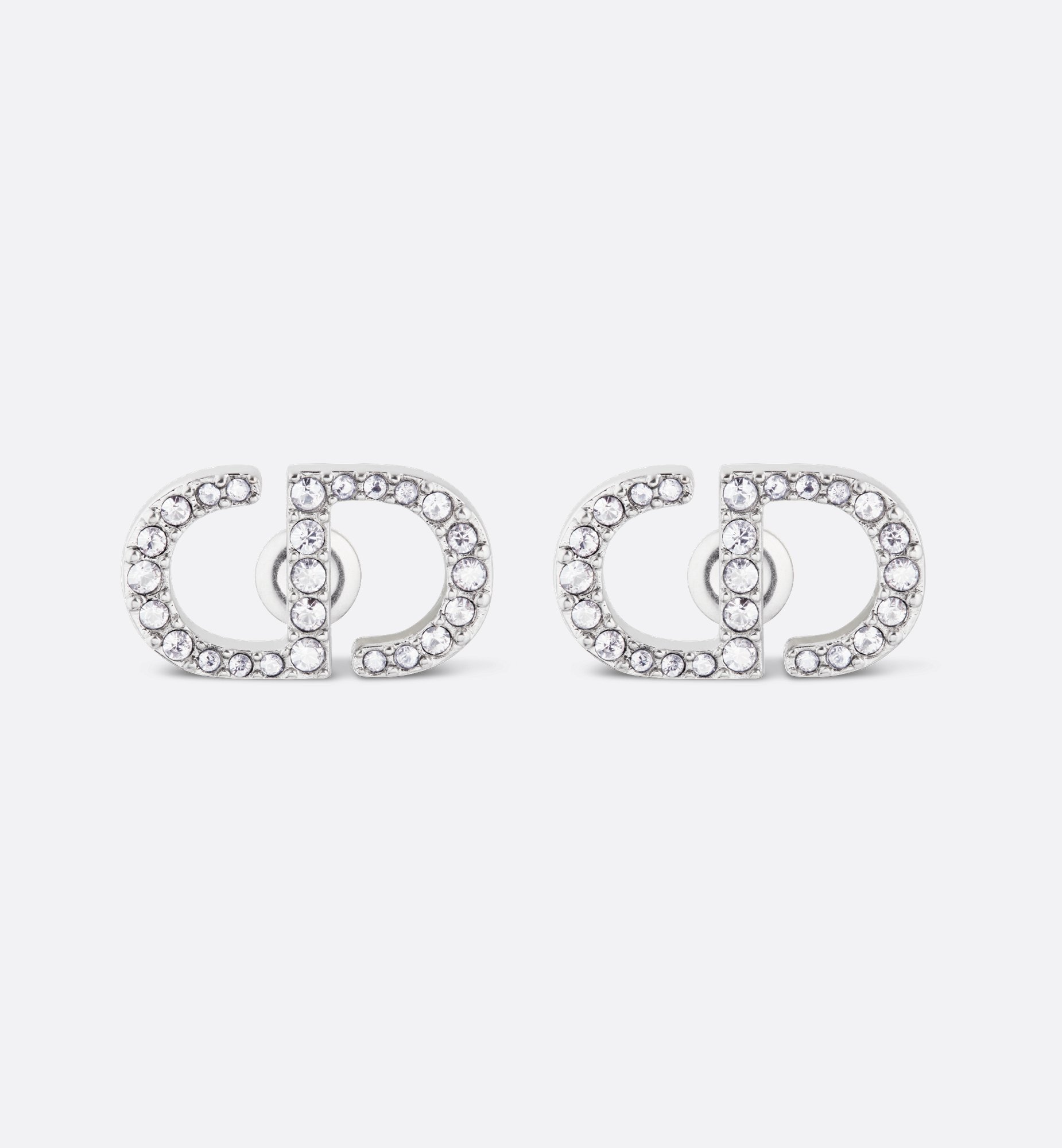 DIOR | Petit CD スタッドピアス メタル & クリスタル DIOR | Petit CD スタッドピアス メタル & クリスタル