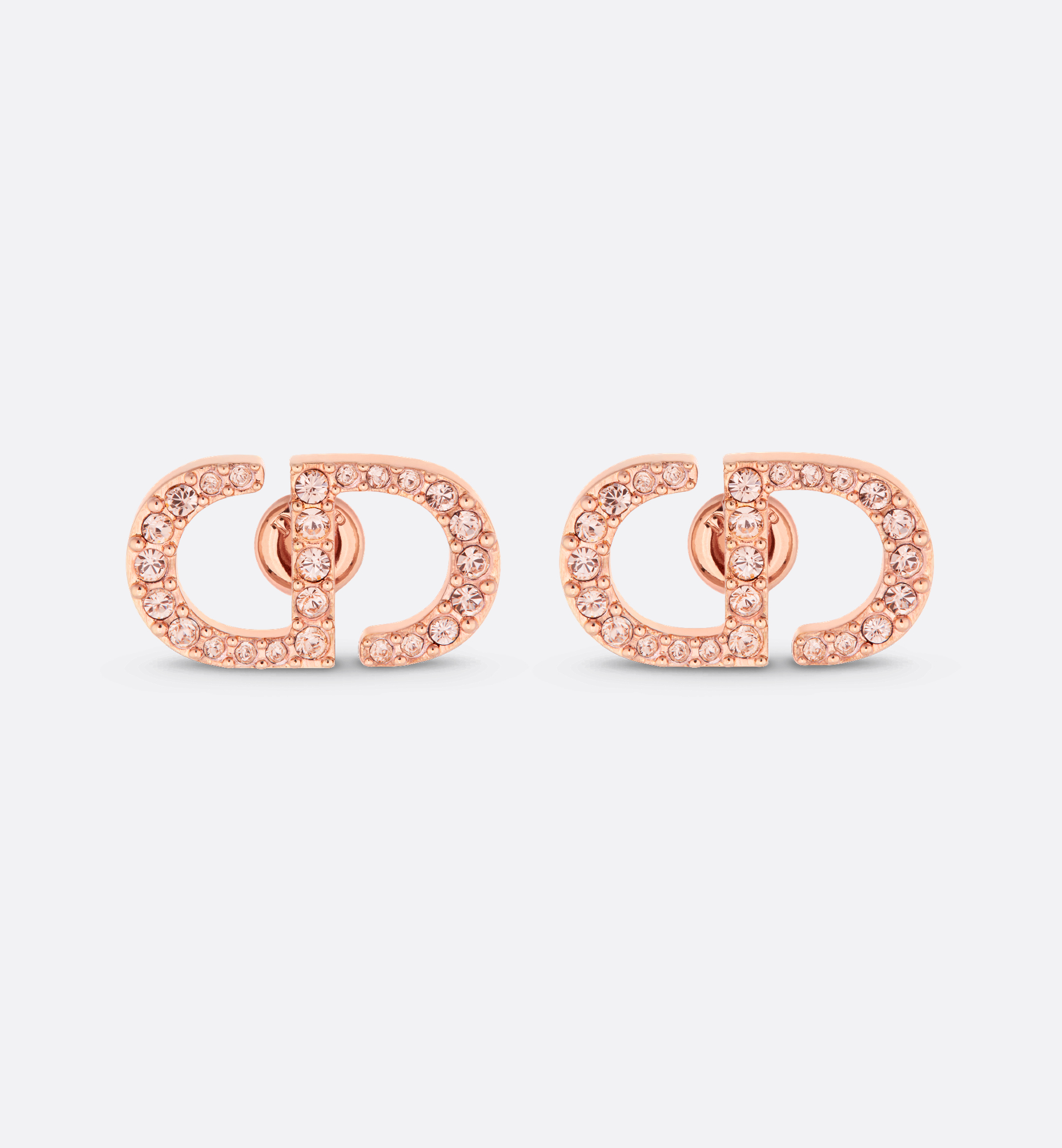 DIOR | Petit CD スタッドピアス メタル & クリスタル DIOR | Petit CD スタッドピアス メタル & クリスタル