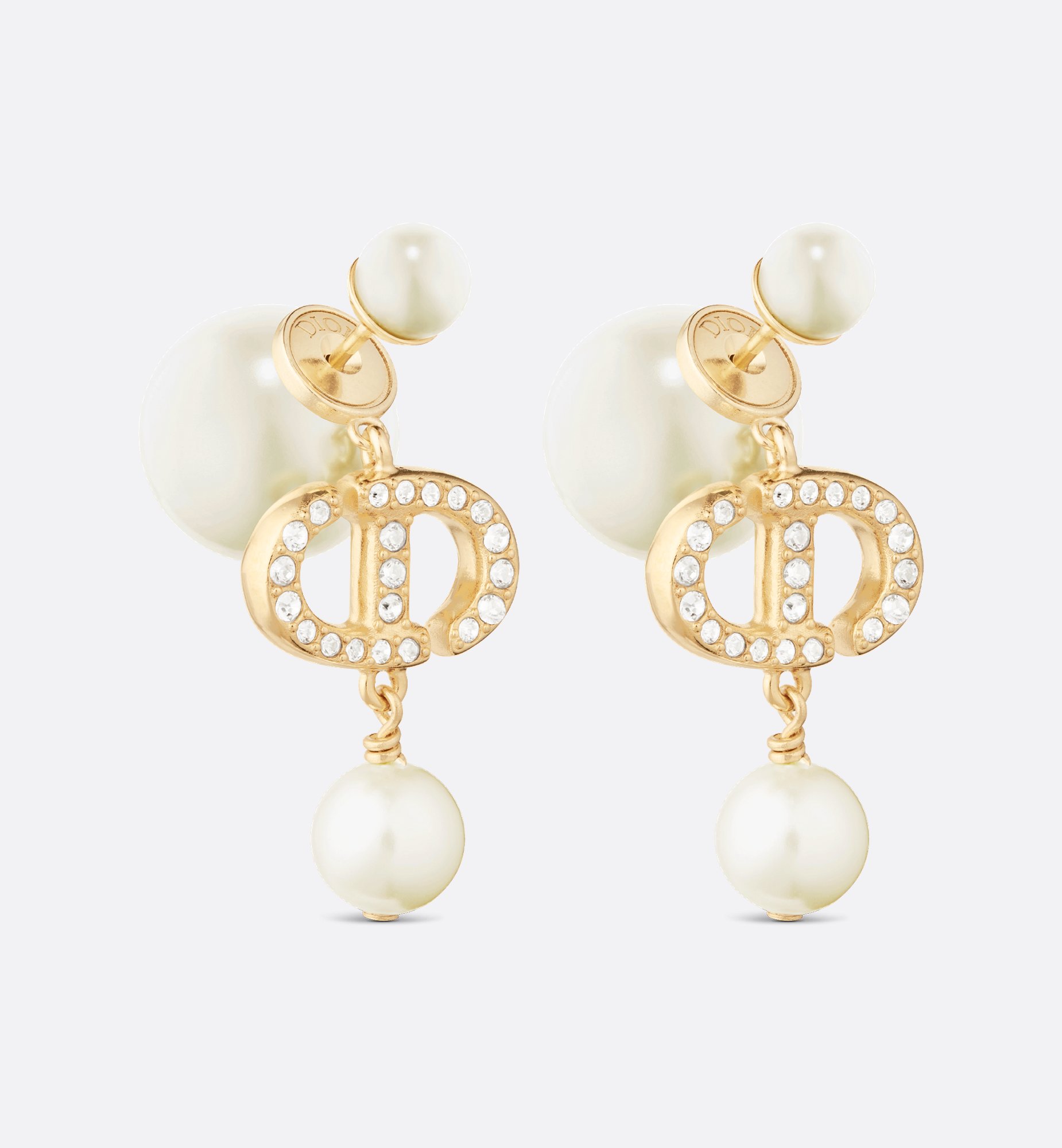 DIOR | Dior Tribales ピアス メタル・レジンパール・クリスタル DIOR | Dior Tribales ピアス メタル・レジンパール・クリスタル