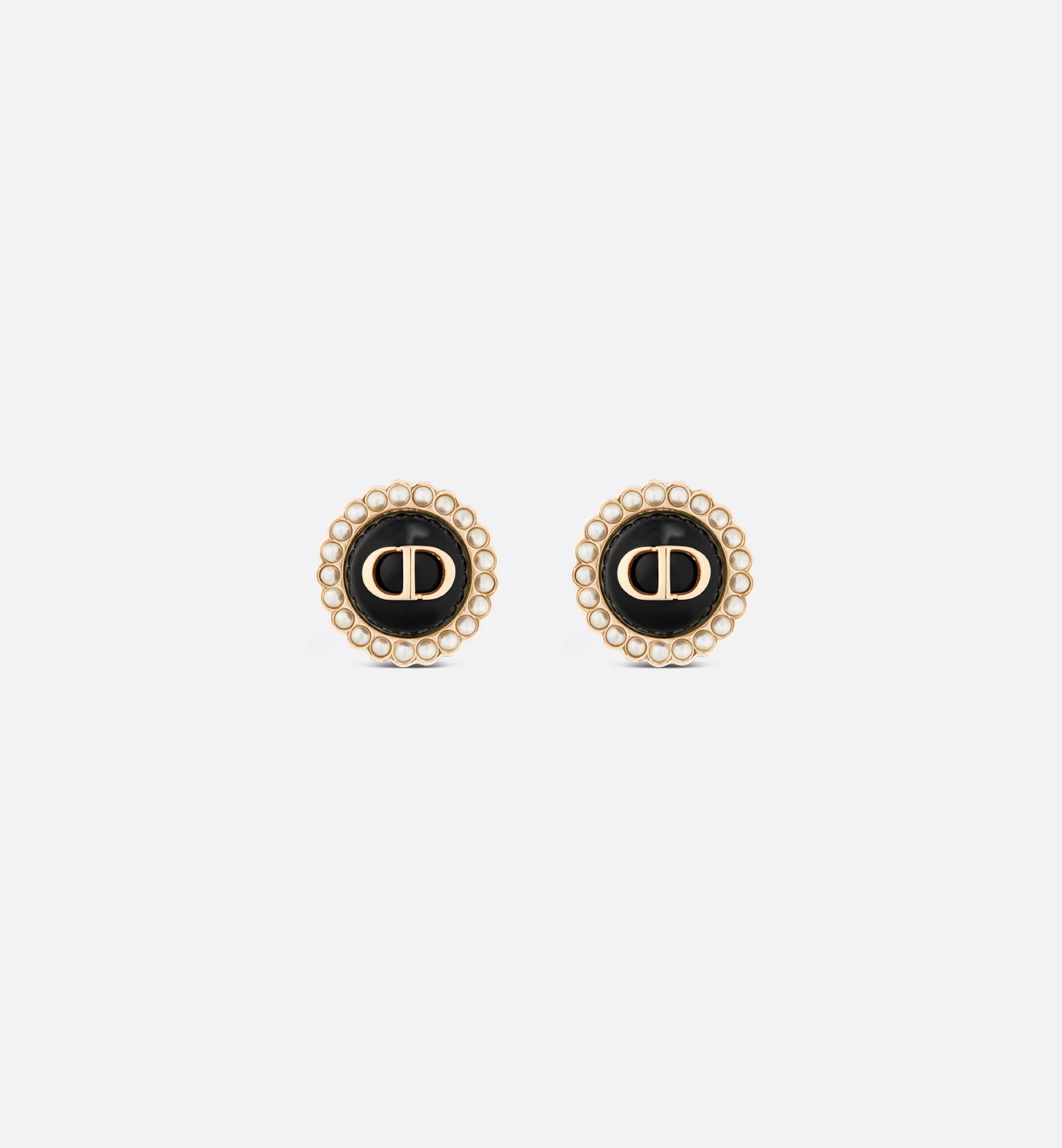 DIOR | Petit CD Baroque スタッドピアス メタル・レジンパール DIOR | Petit CD Baroque スタッドピアス メタル・レジンパール