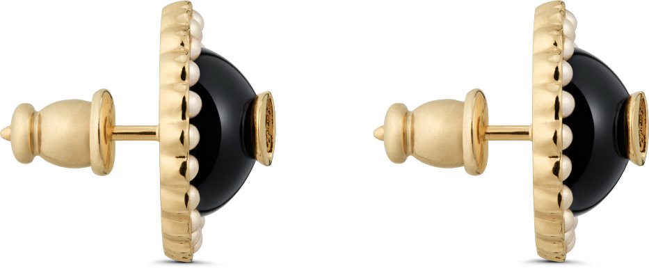 DIOR | Petit CD Baroque スタッドピアス メタル・レジンパール・ガラス